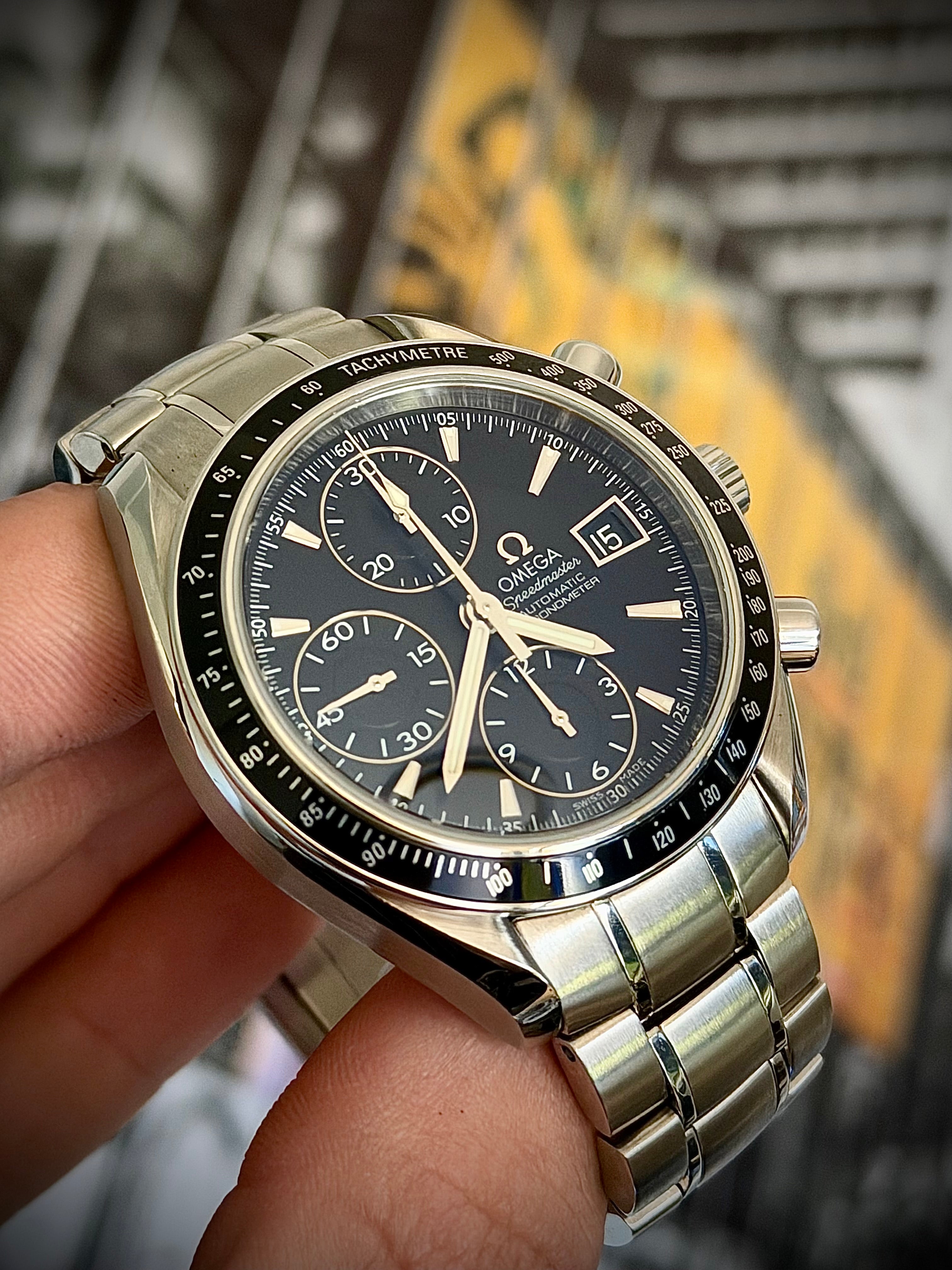 2018 OMEGA SPEEDMASTER DATE AUTOMATIC, 3210.50.00, FULL SET, INC GST
