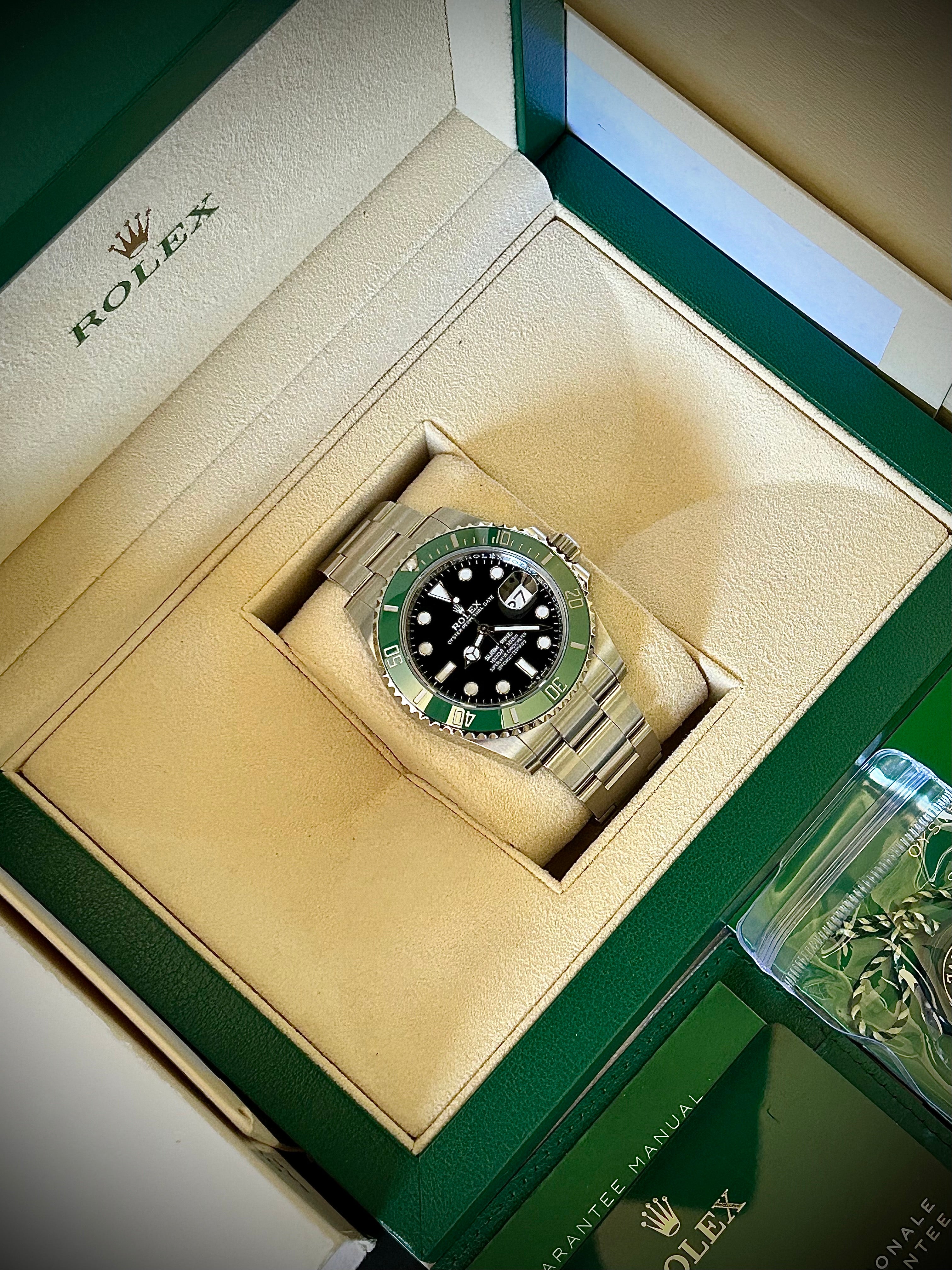 2023 ROLEX SUBMARINER DATE, 126610LV, STARBUCKS, FULL SET, INC GST