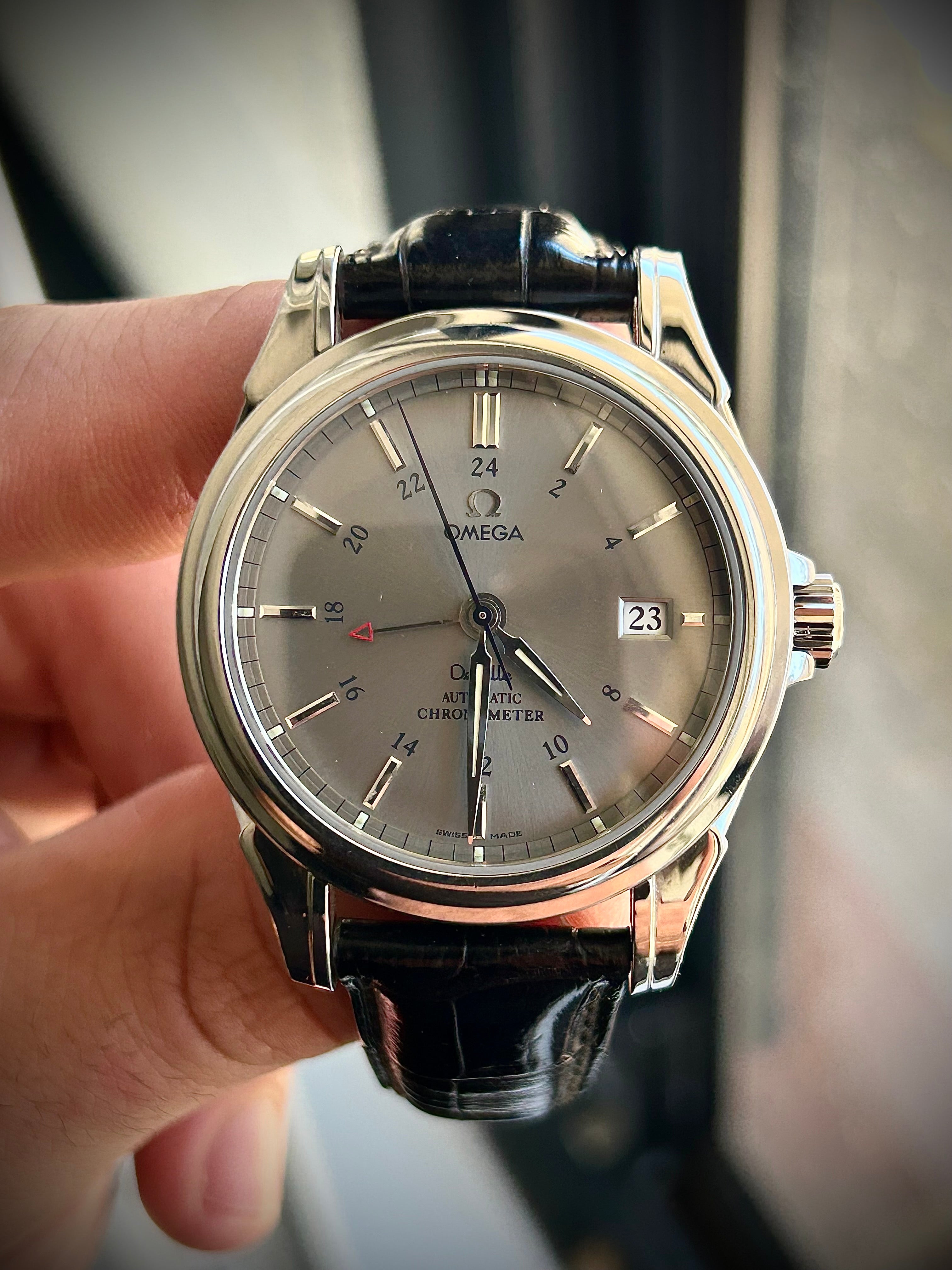 2008 OMEGA DE VILLE GMT, FULL SET, INC GST