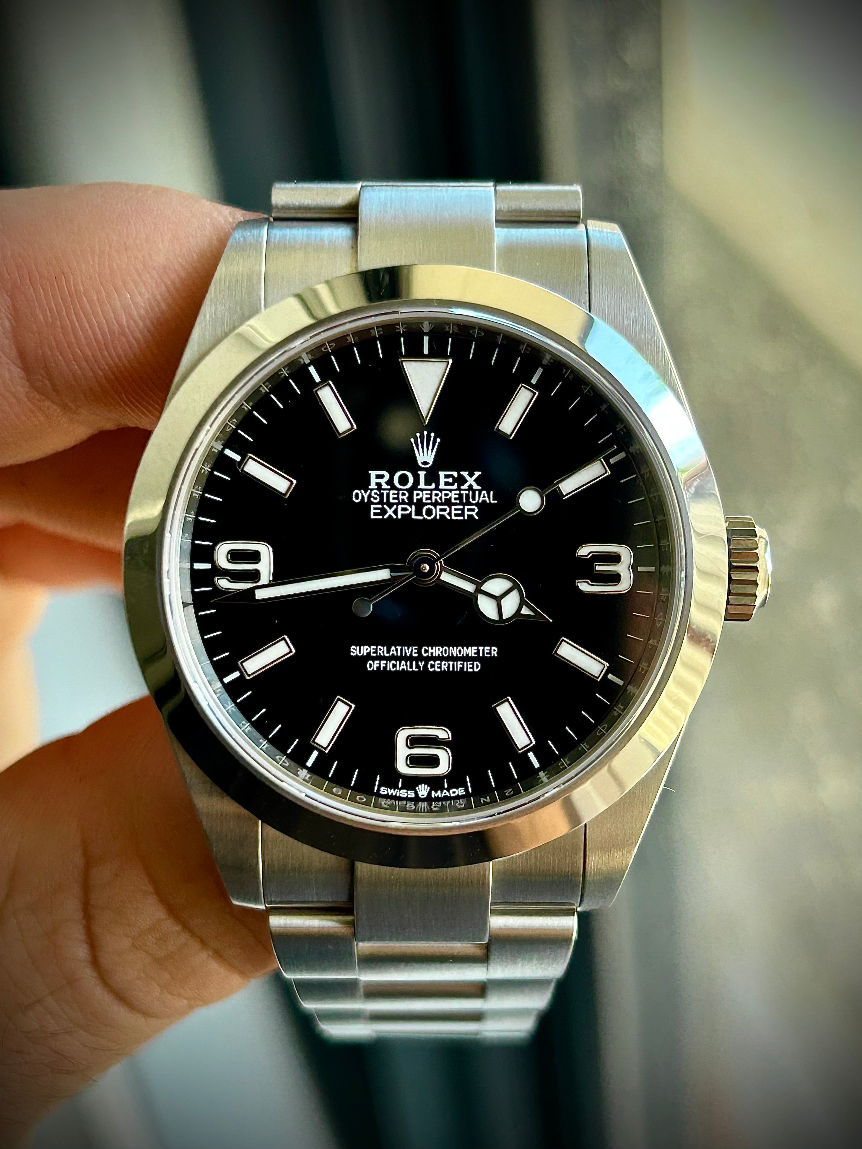 2024 ROLEX EXPLORER, 224270, FULL SET, INC GST