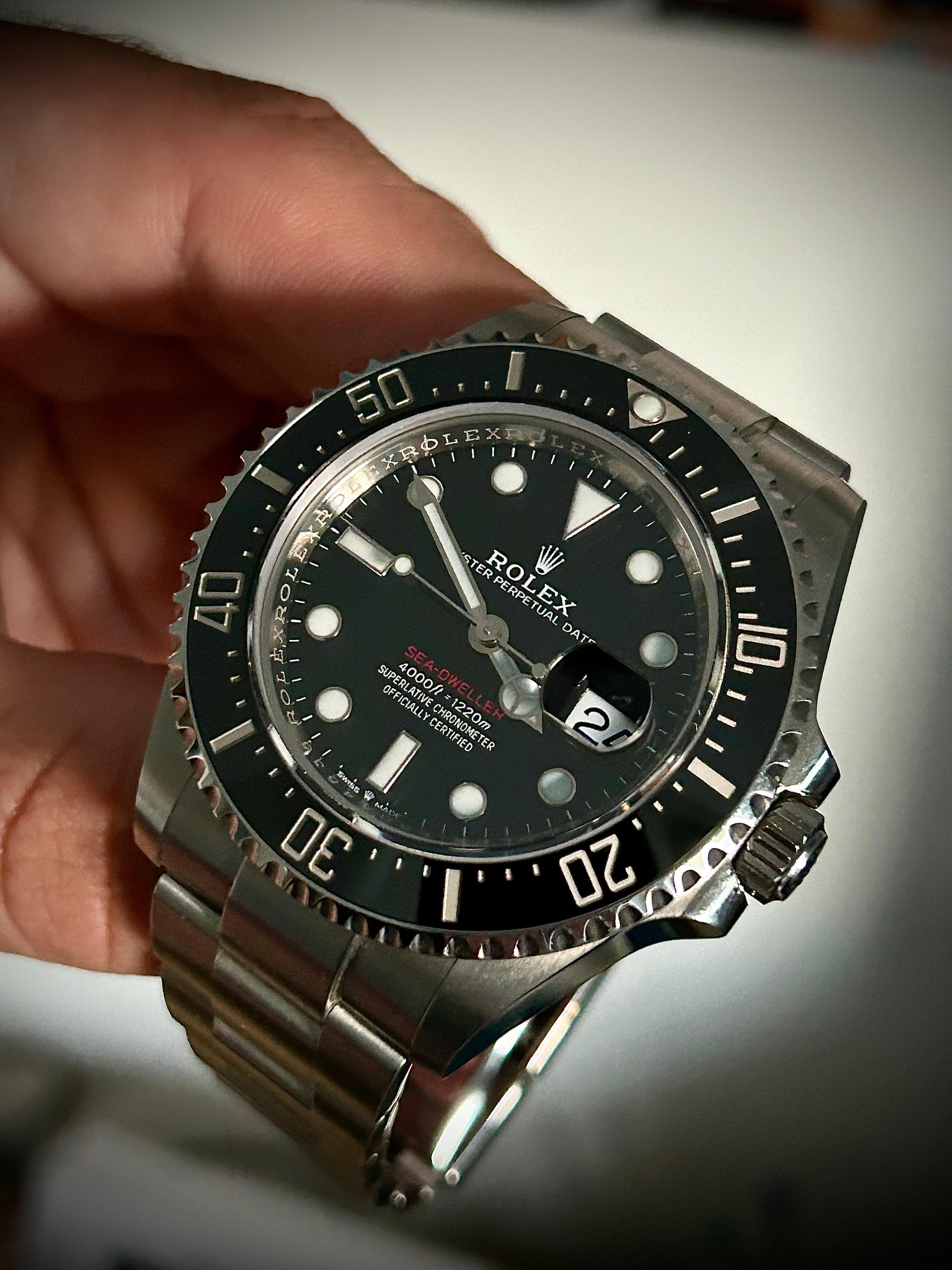 2020 ROLEX SEA DWELLER, 126600, BOX AND PAPERS, INC GST