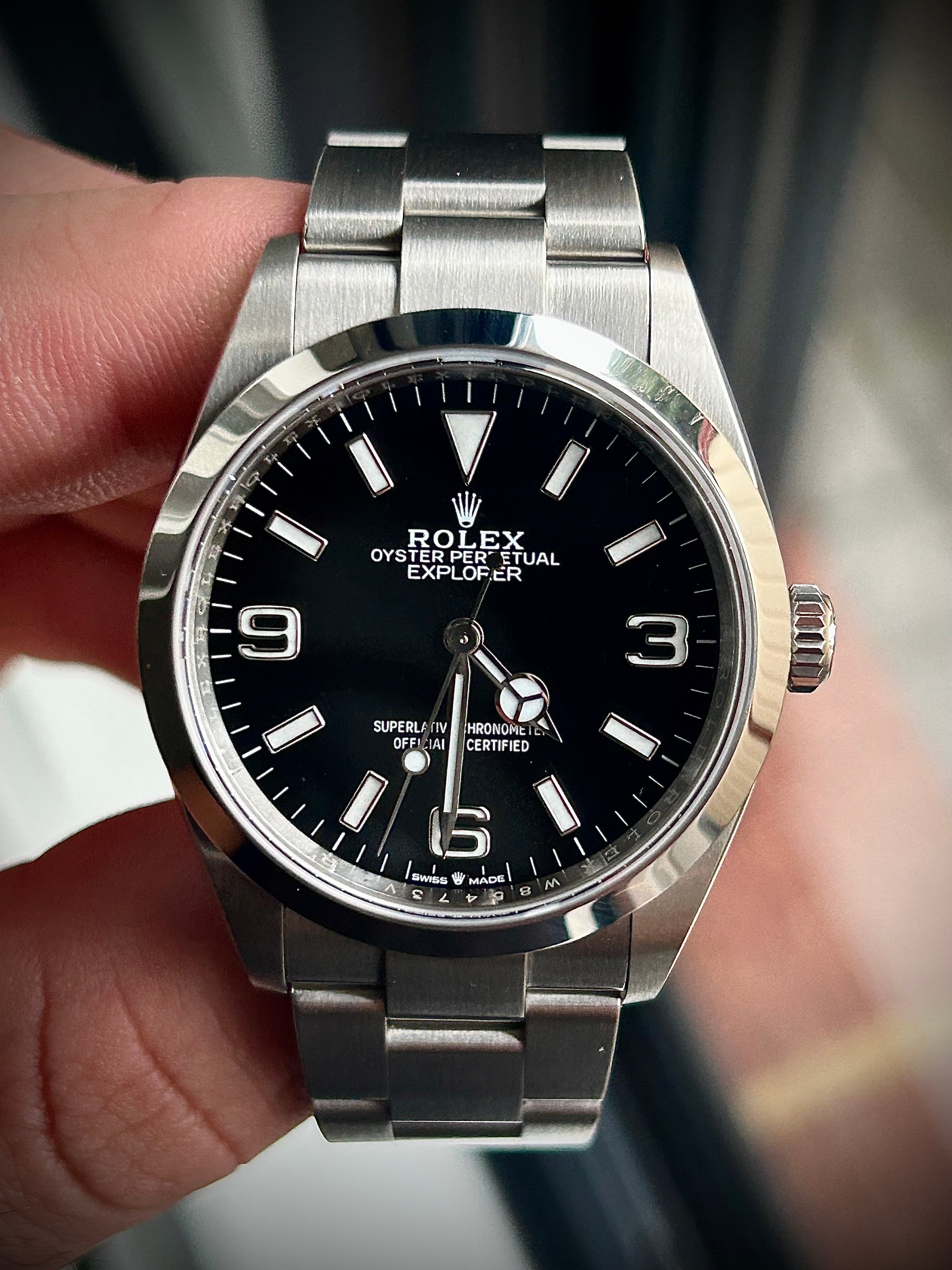 2022 ROLEX EXPLORER, 224270, FULL SET, INC GST