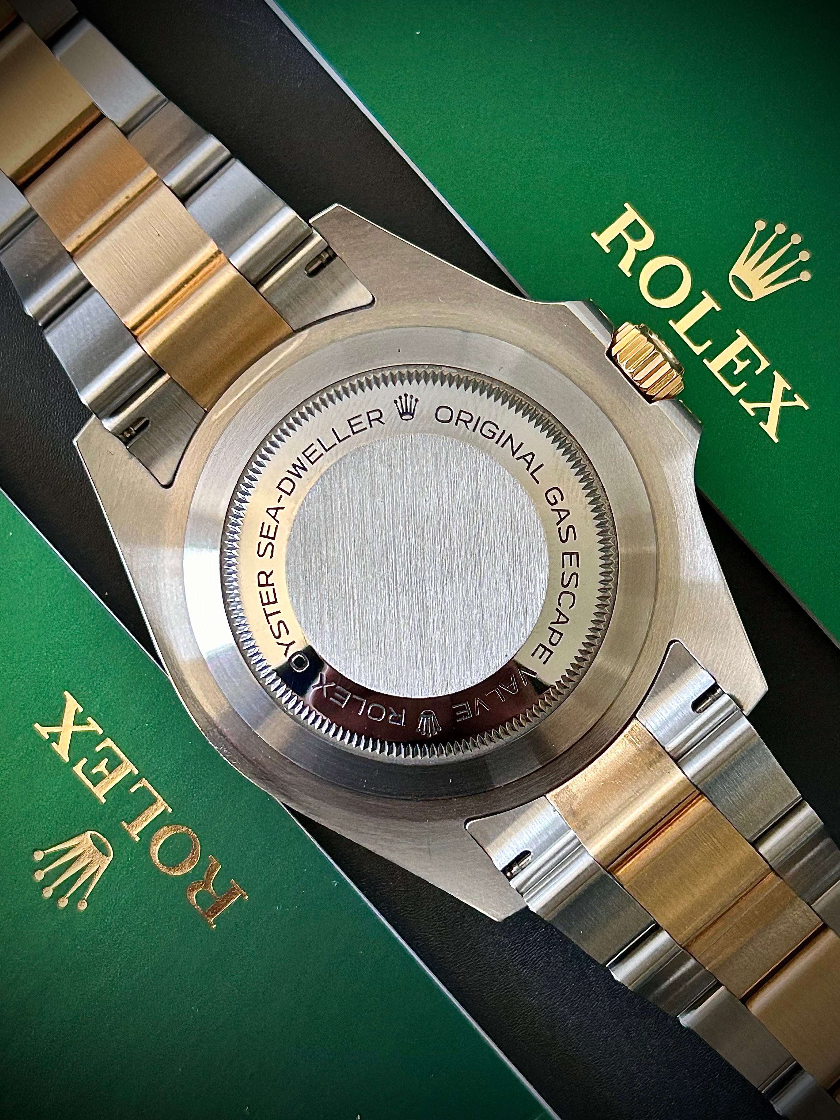 2020 ROLEX SEA DWELLER, TWO TONE, 126603, FULL SET, INC GST