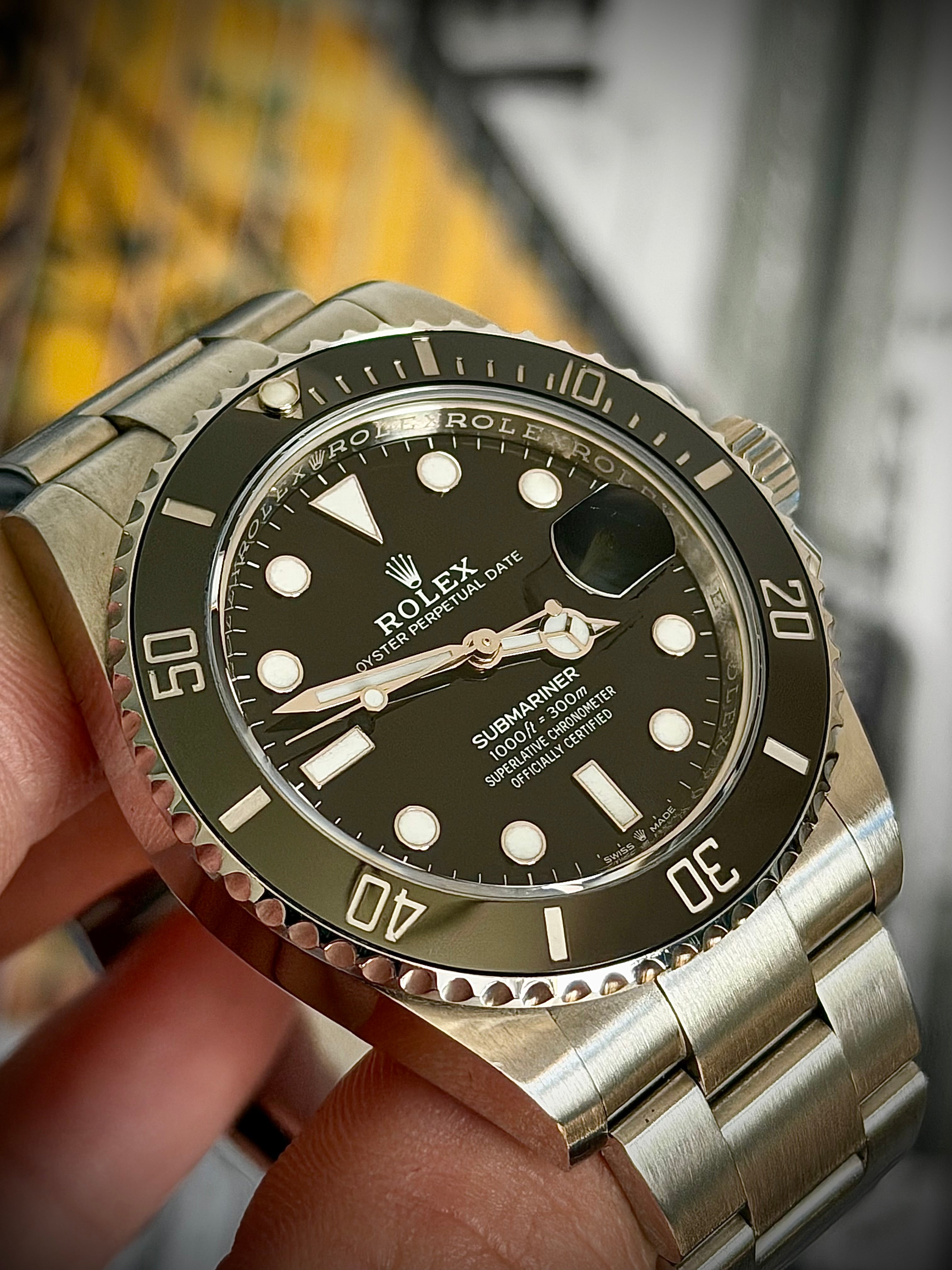 2021 ROLEX SUBMARINER DATE, 126610LN, EXCELLENT CONDITION, BOX & PAPERS, INC GST