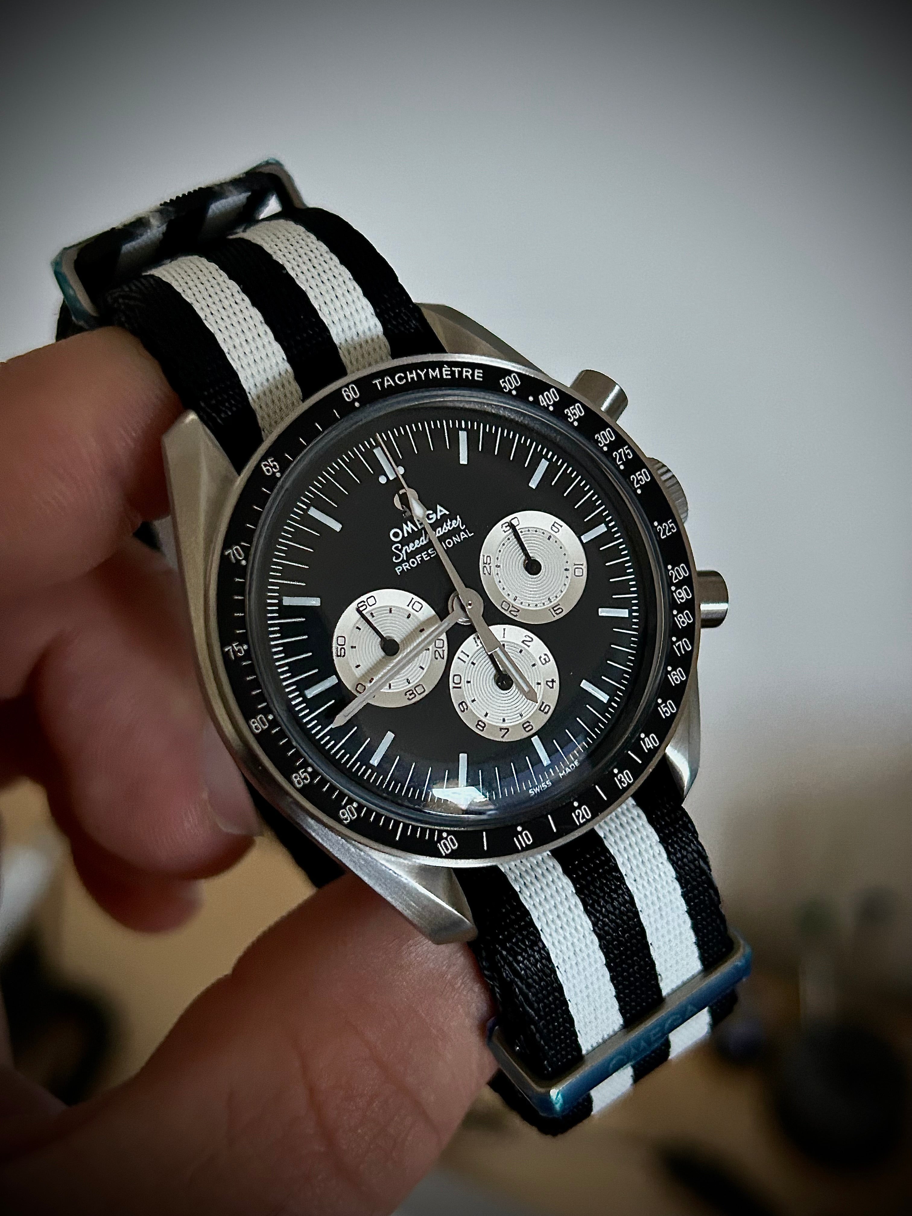 2018 OMEGA SPEEDMASTER SPEEDY TUESDAY TRIBUTE TO ALASKA, FULL SET, INC GST