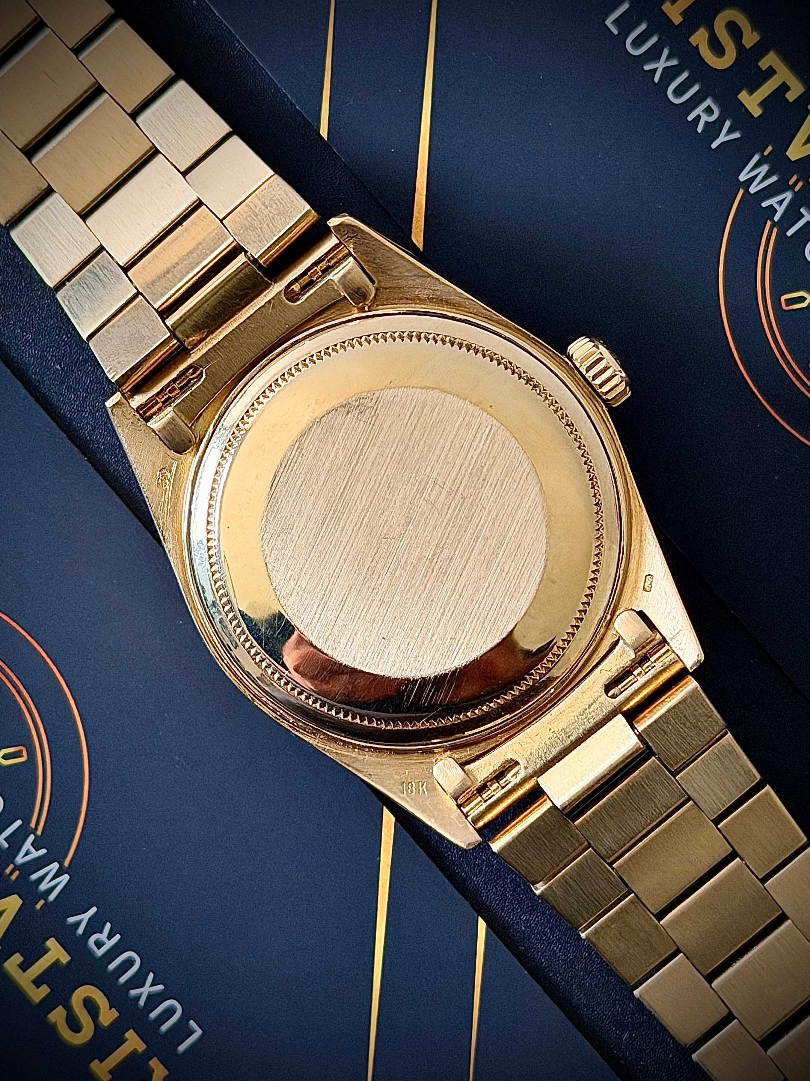 1986 ROLEX DAY-DATE, 18038, QUICKSET, WATCH ONLY, GST