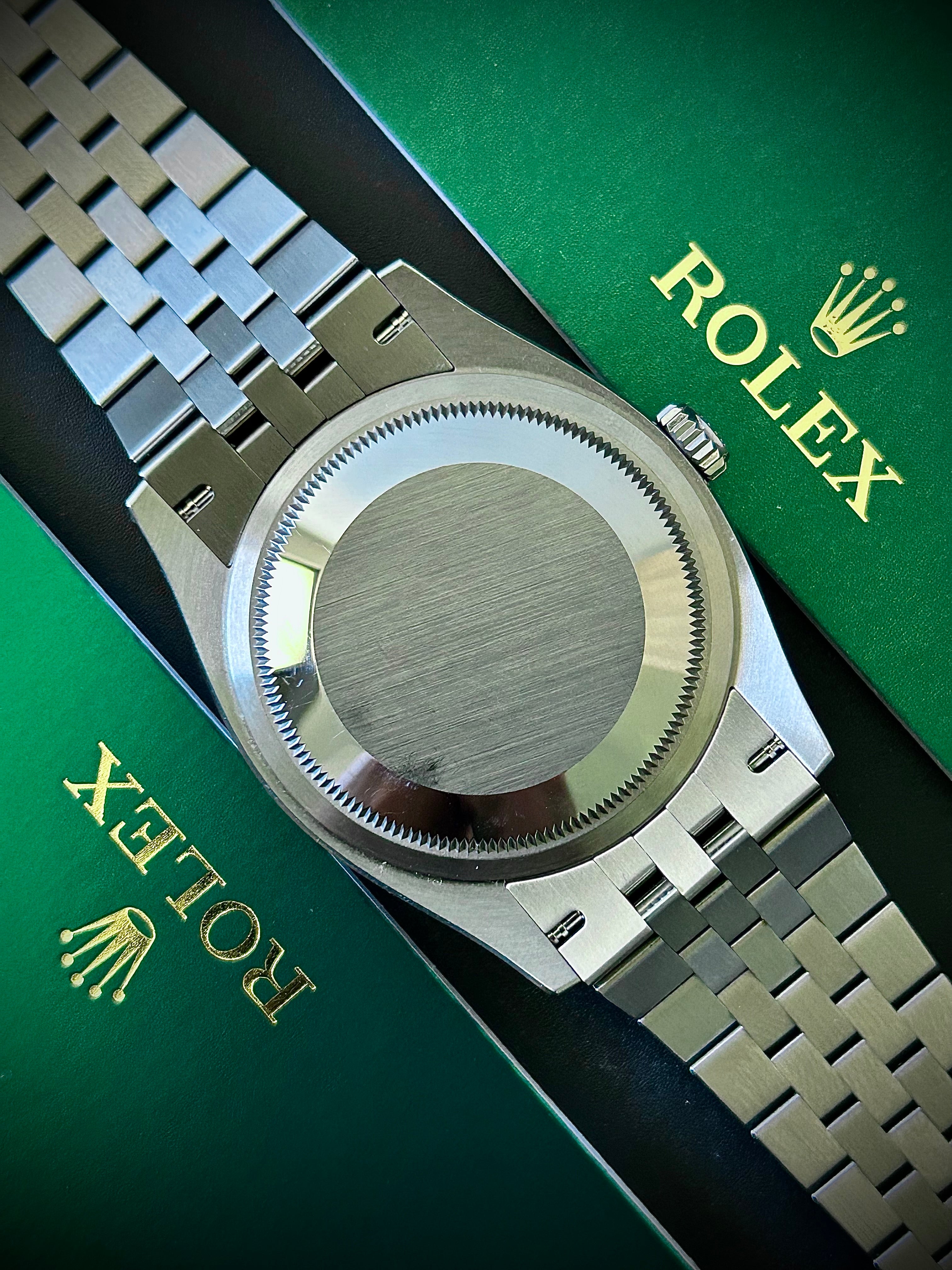 2023 ROLEX DATEJUST 36, 126234, BLUE DIAL, FULL SET, INC GST