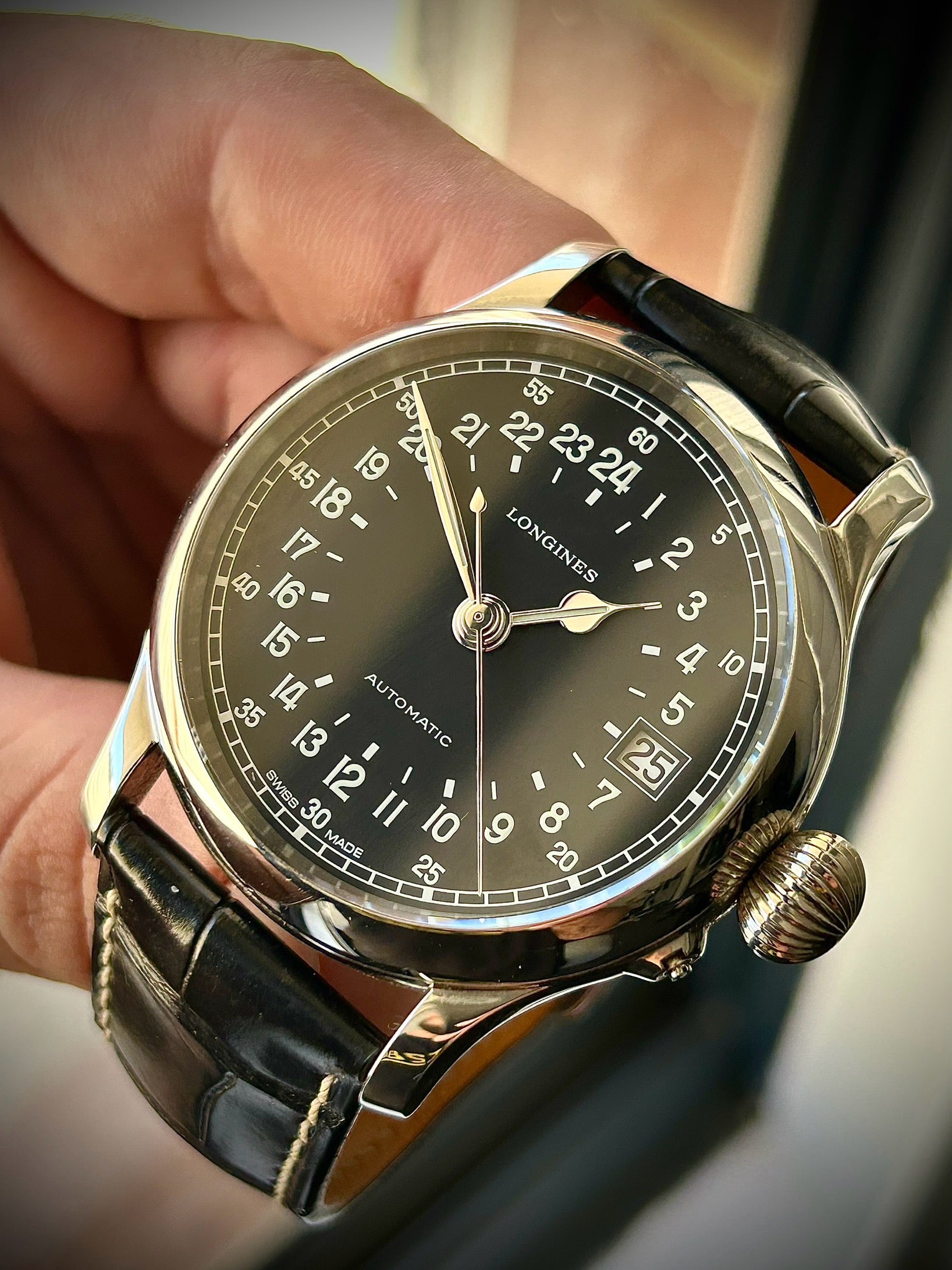 2022 LONGINES TWENTY-FOUR HOURS, FULL SET, INC GST