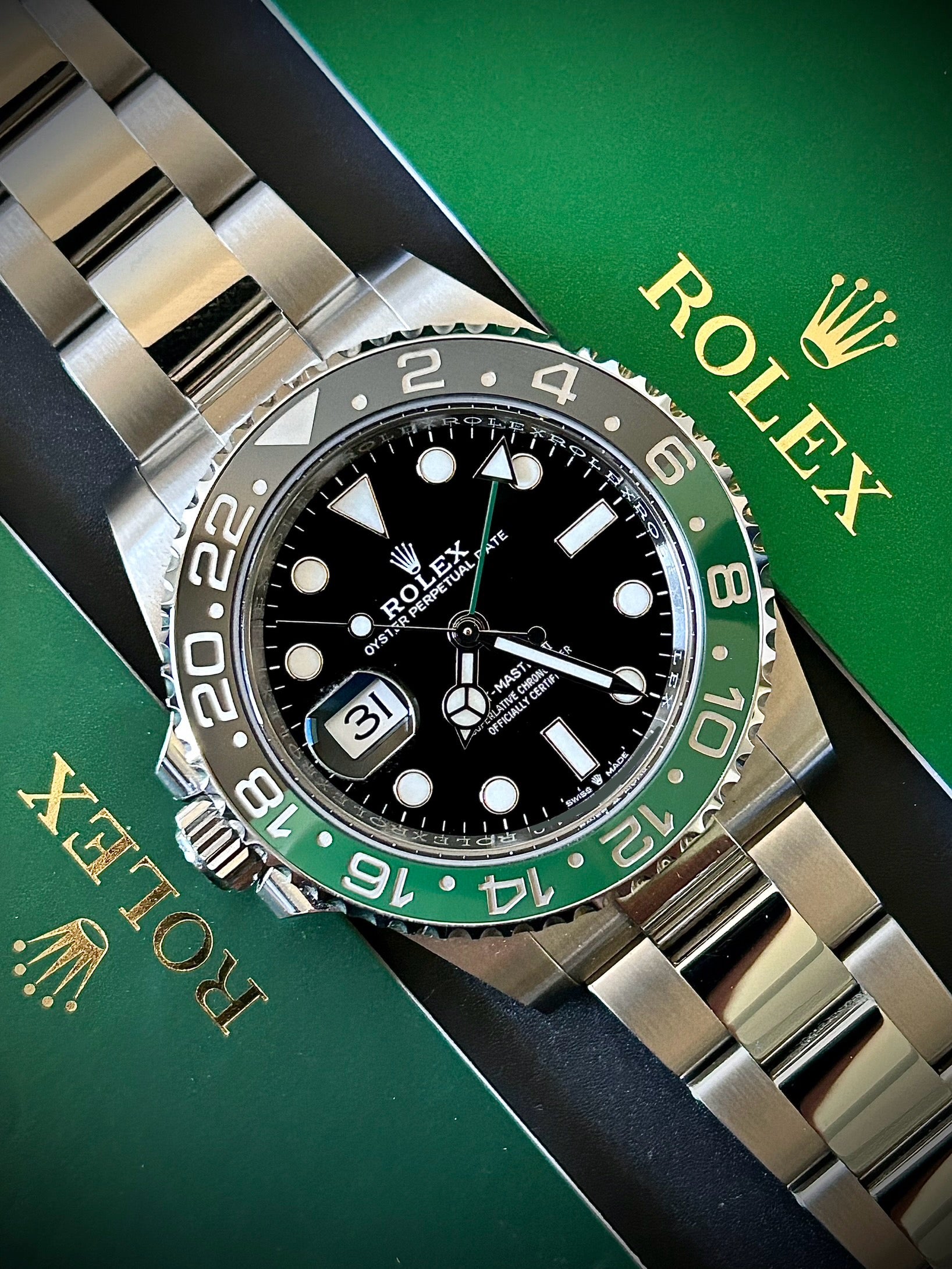 2024 ROLEX GMT-MASTER II “SPRITE”, FULL SET, INC GST