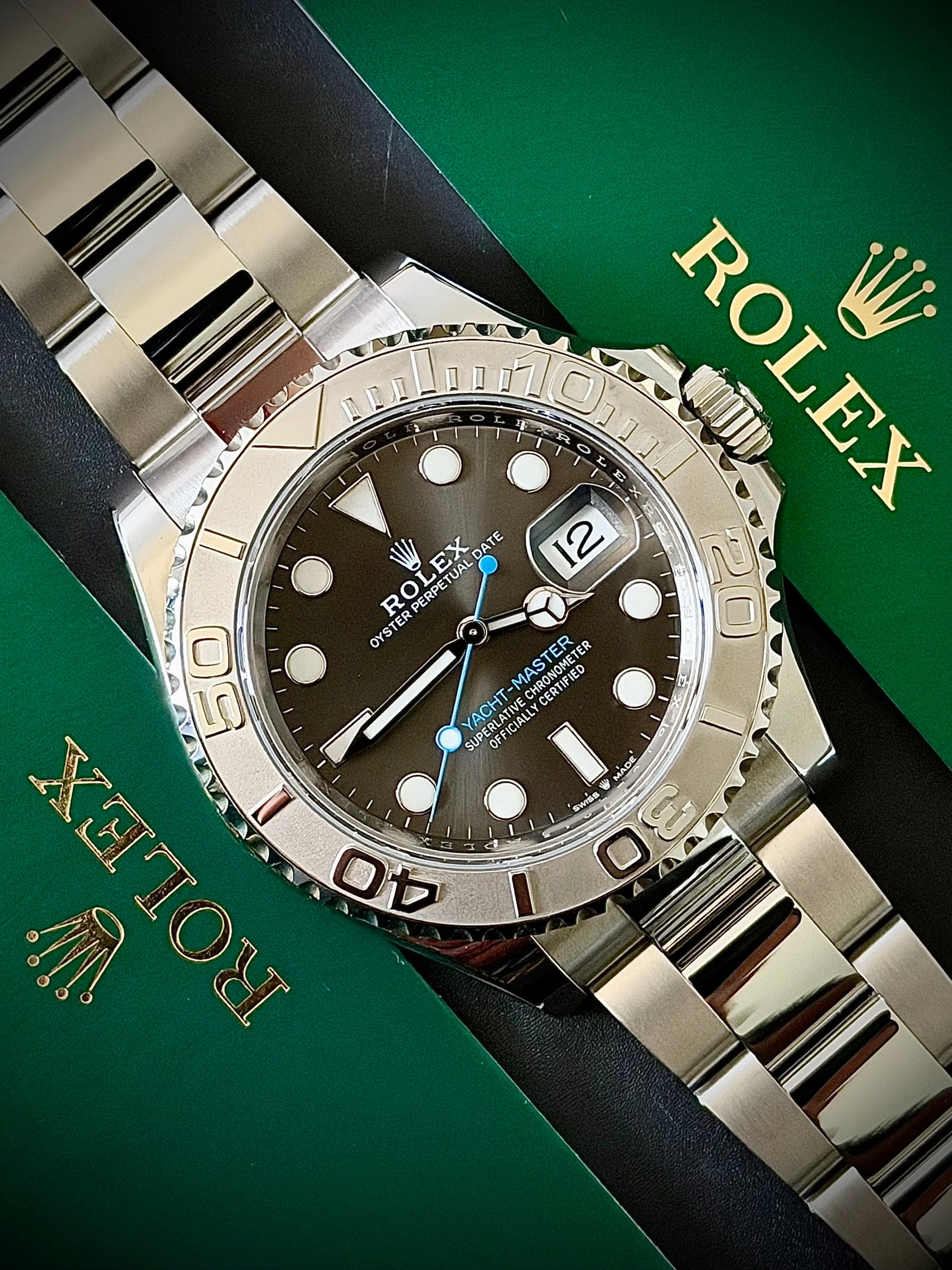 2023 ROLEX YACHT-MASTER 40, RHODIUM DIAL, FULL SET, INC GST