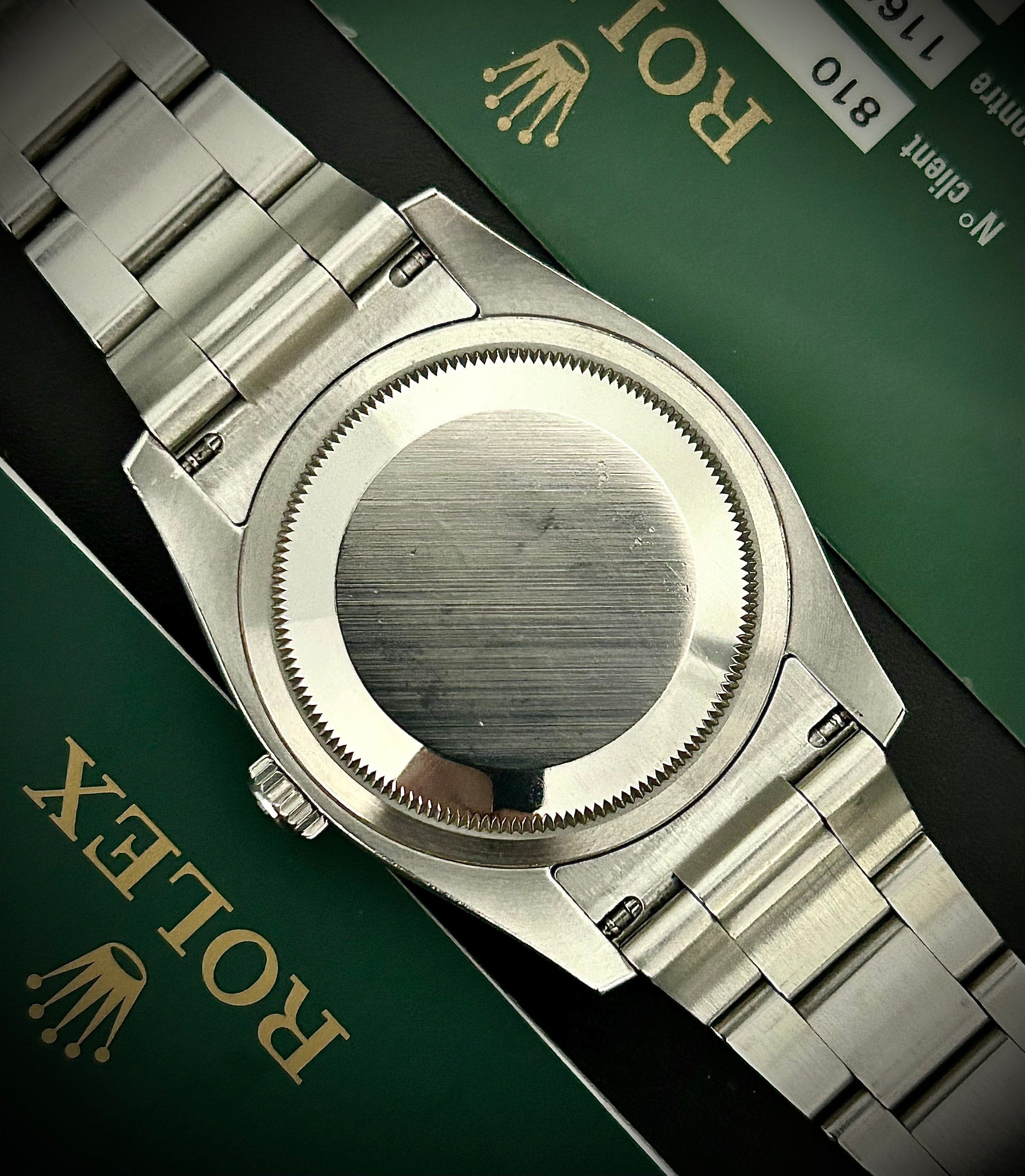 2012 ROLEX DATEJUST 36, 116200, ROULETTE DIAL, FULL SET, INC GST