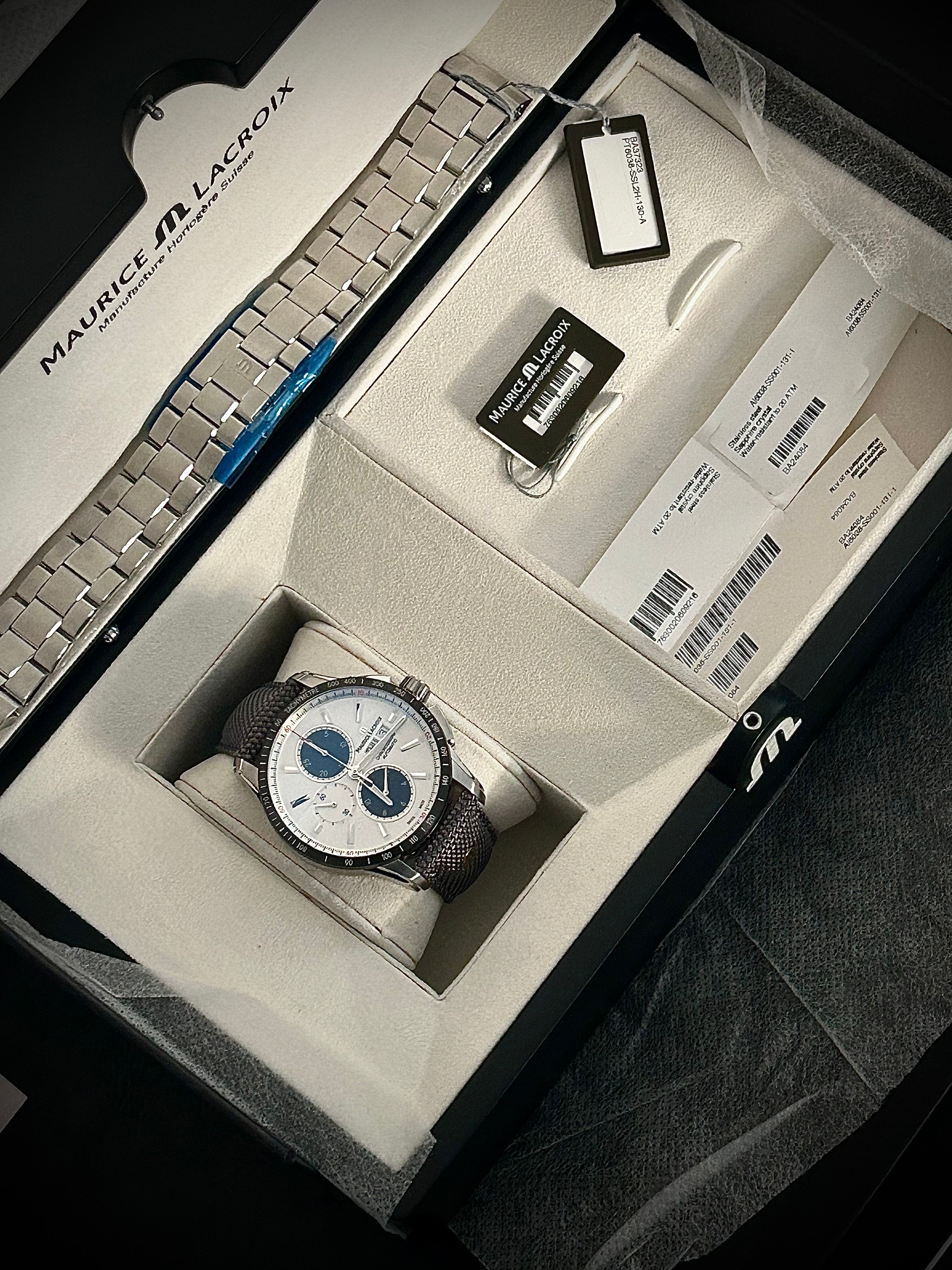 MAURICE LACROIX PONTOS S CHRONOGRAPH, INC GST