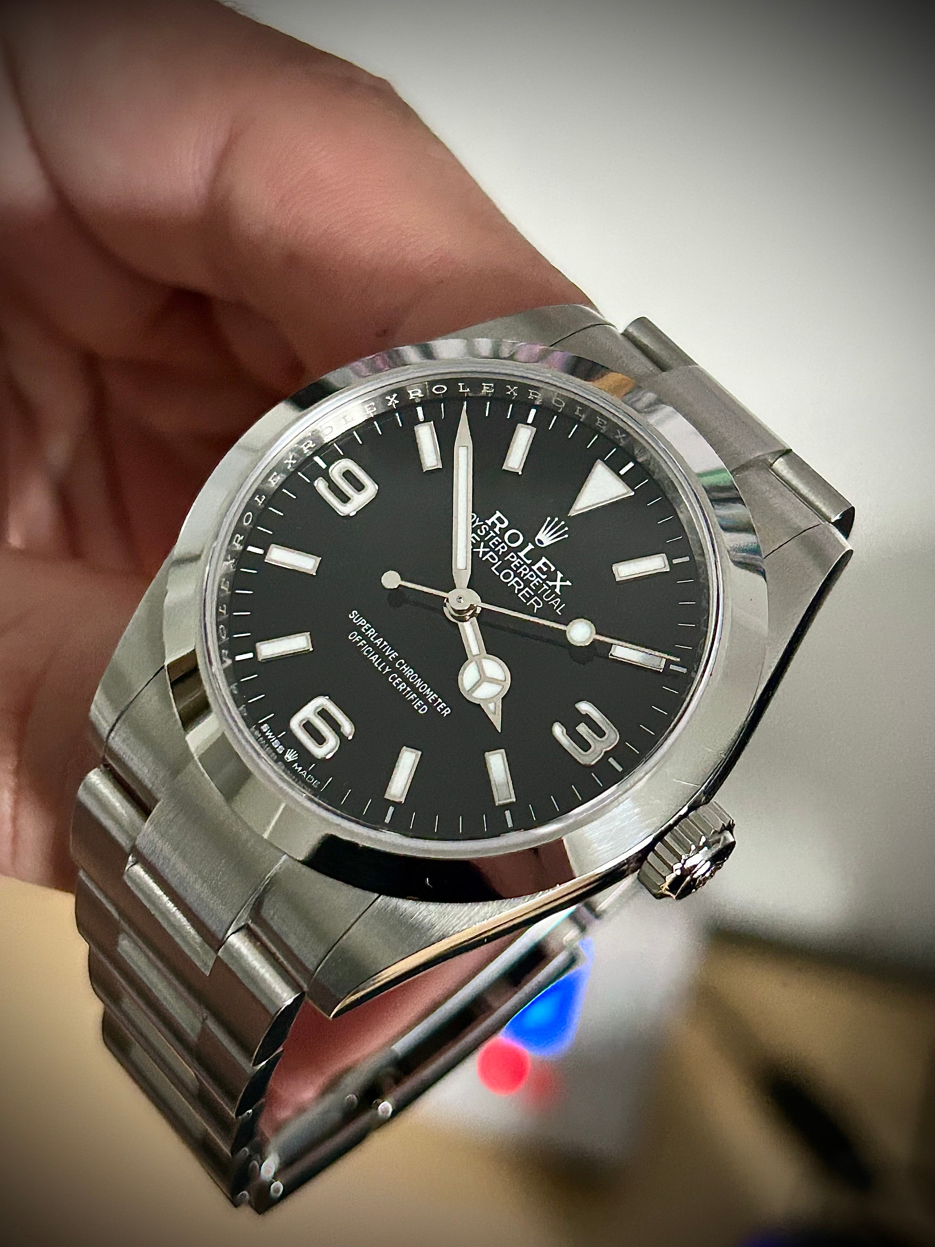 2024 ROLEX EXPLORER 40, 224270, FULL SET, INC GST
