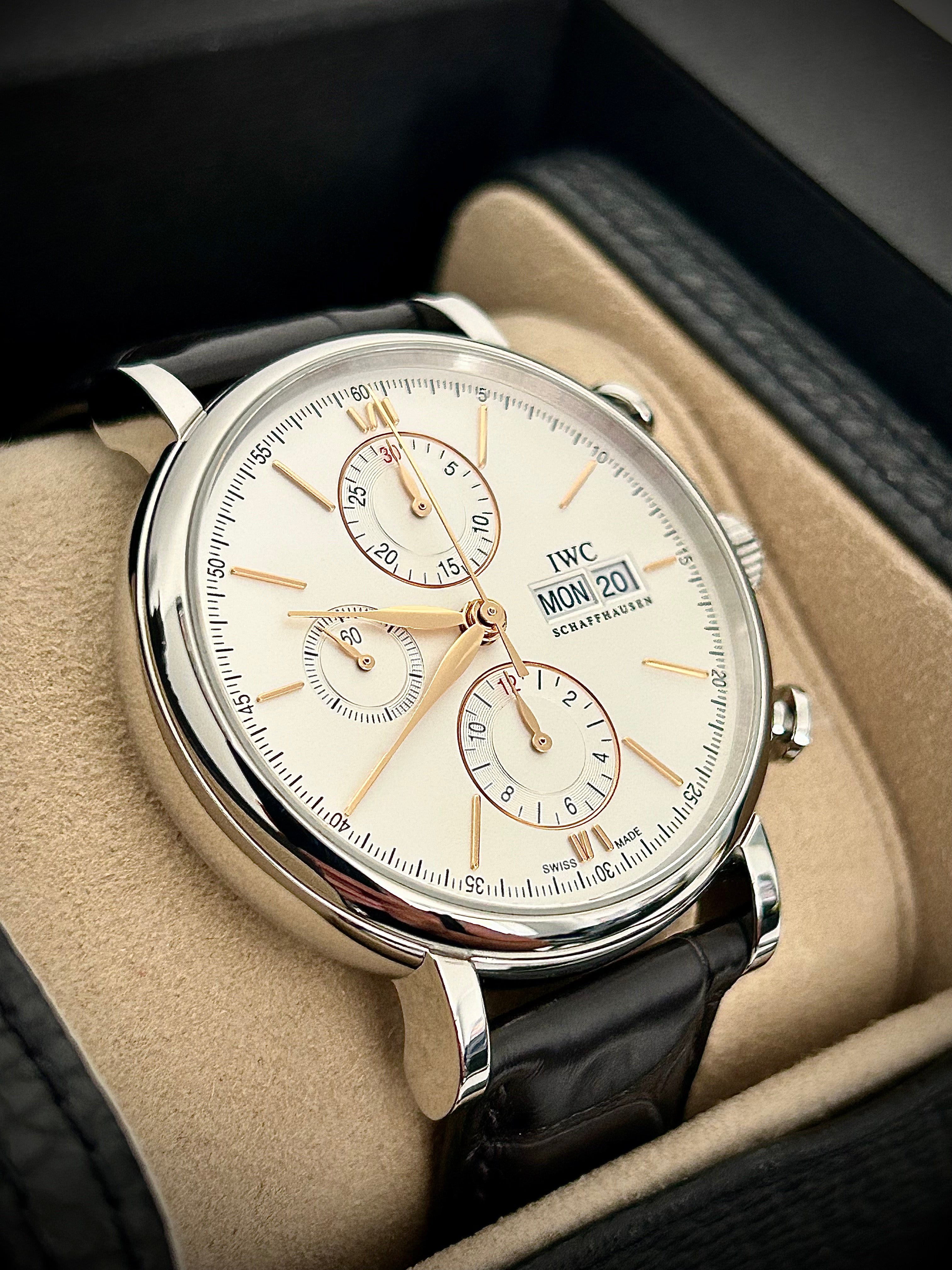 2023 IWC PORTOFINO CHRONOGRAPH, FULL SET, INC GST