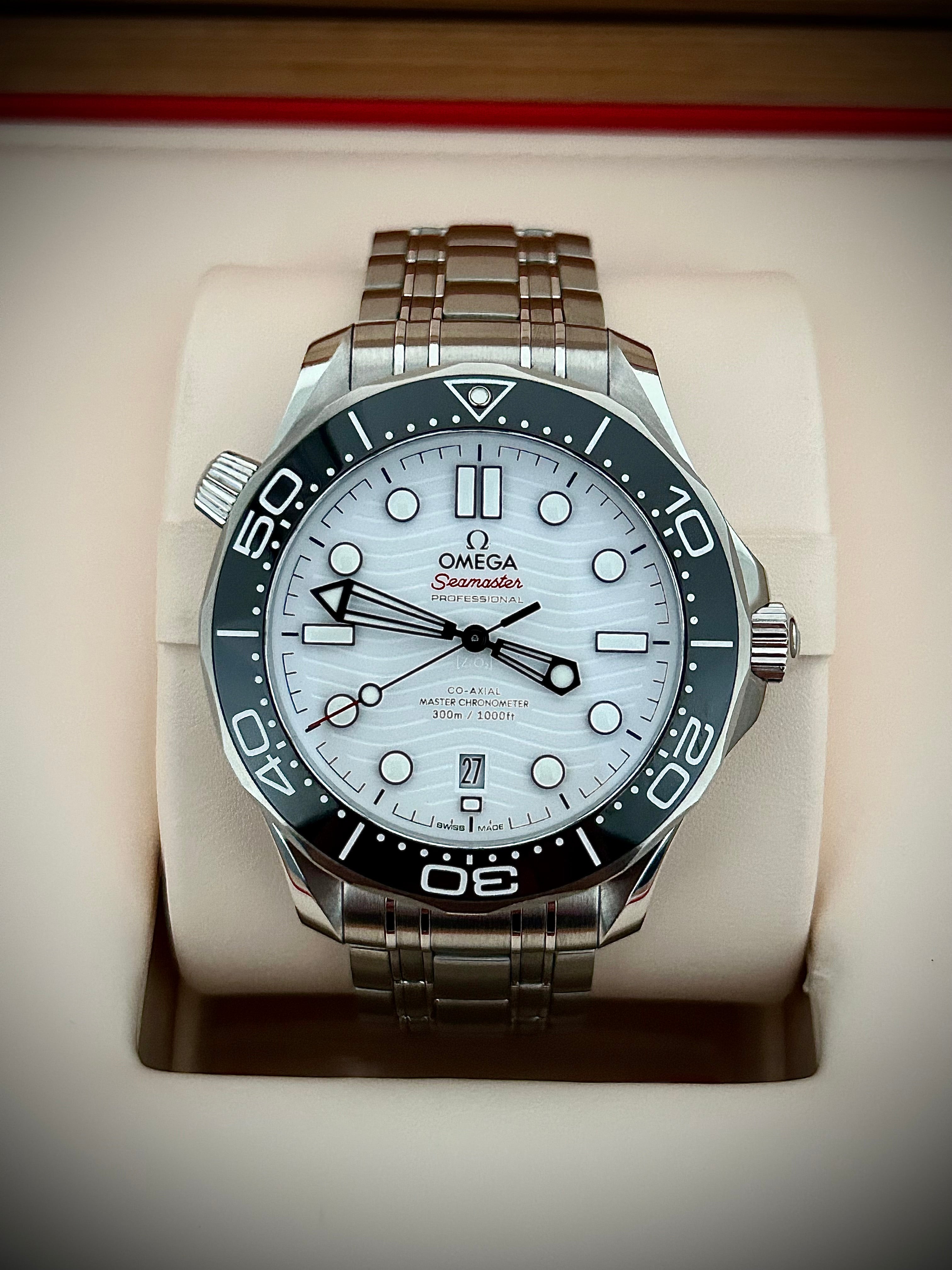 2021 OMEGA SEAMASTER 300, FULL SET, INC GST