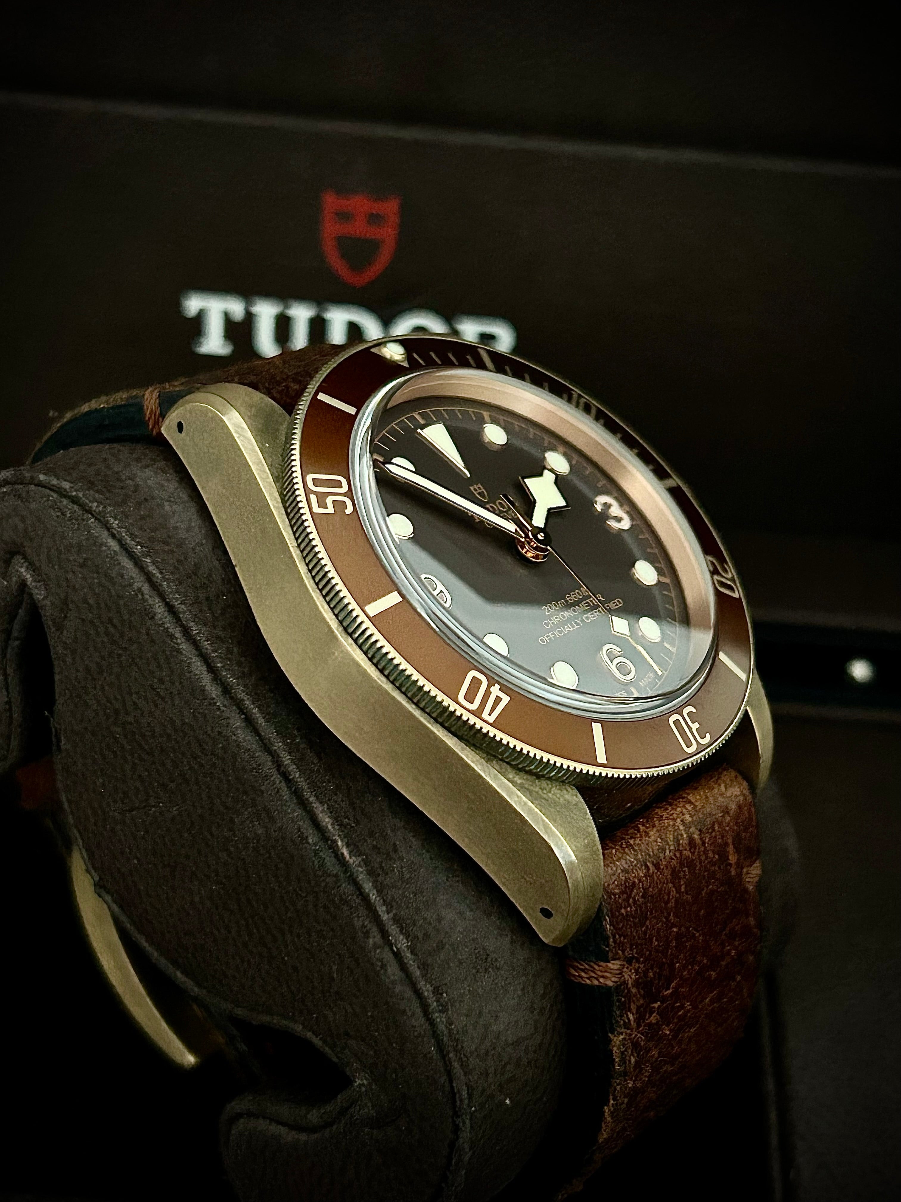 2017 TUDOR BLACK BAY BRONZE, 79250BM, FULL SET, INC GST