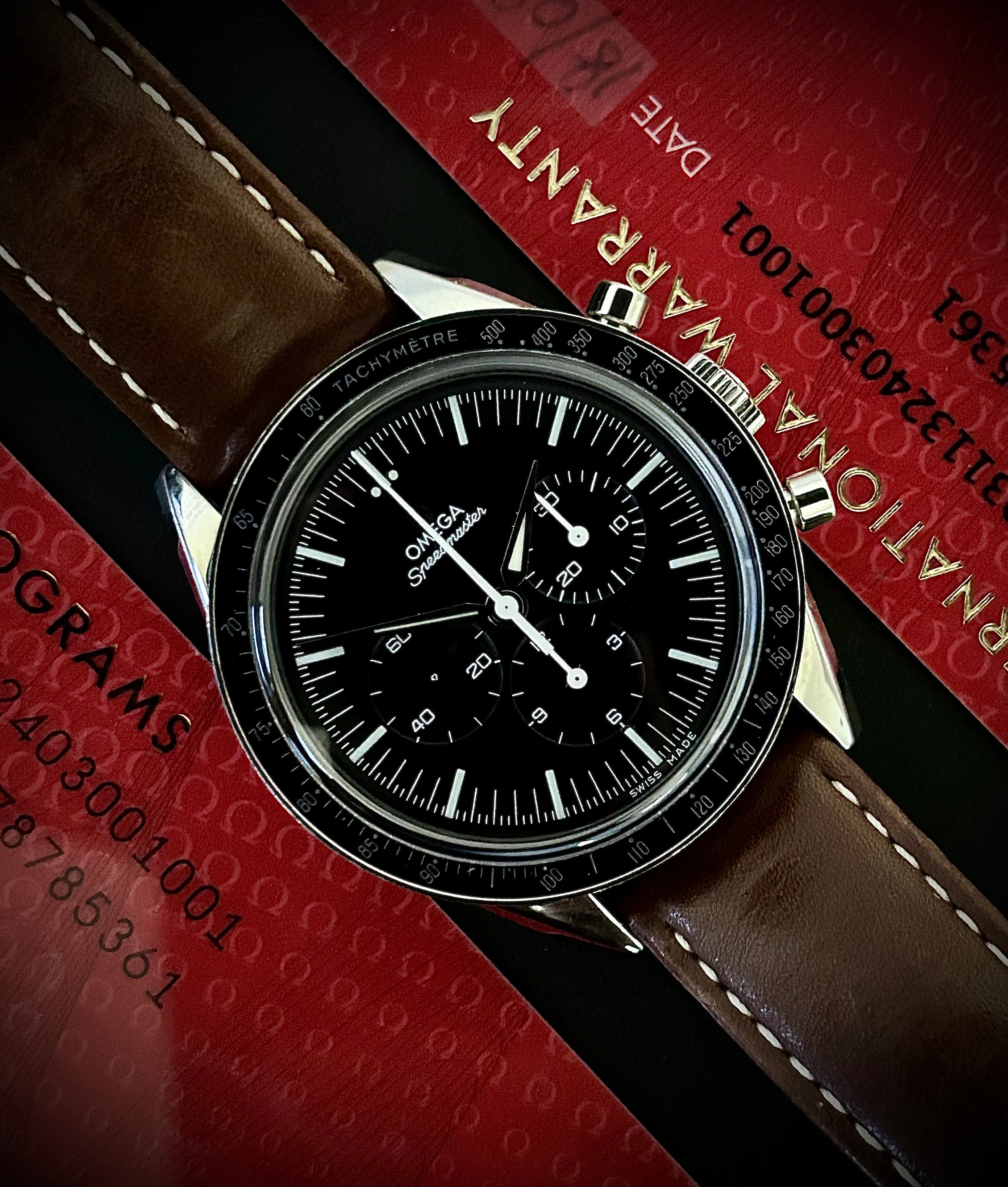 2018 OMEGA SPEEDMASTER FOIS, FULL SET, INC GST