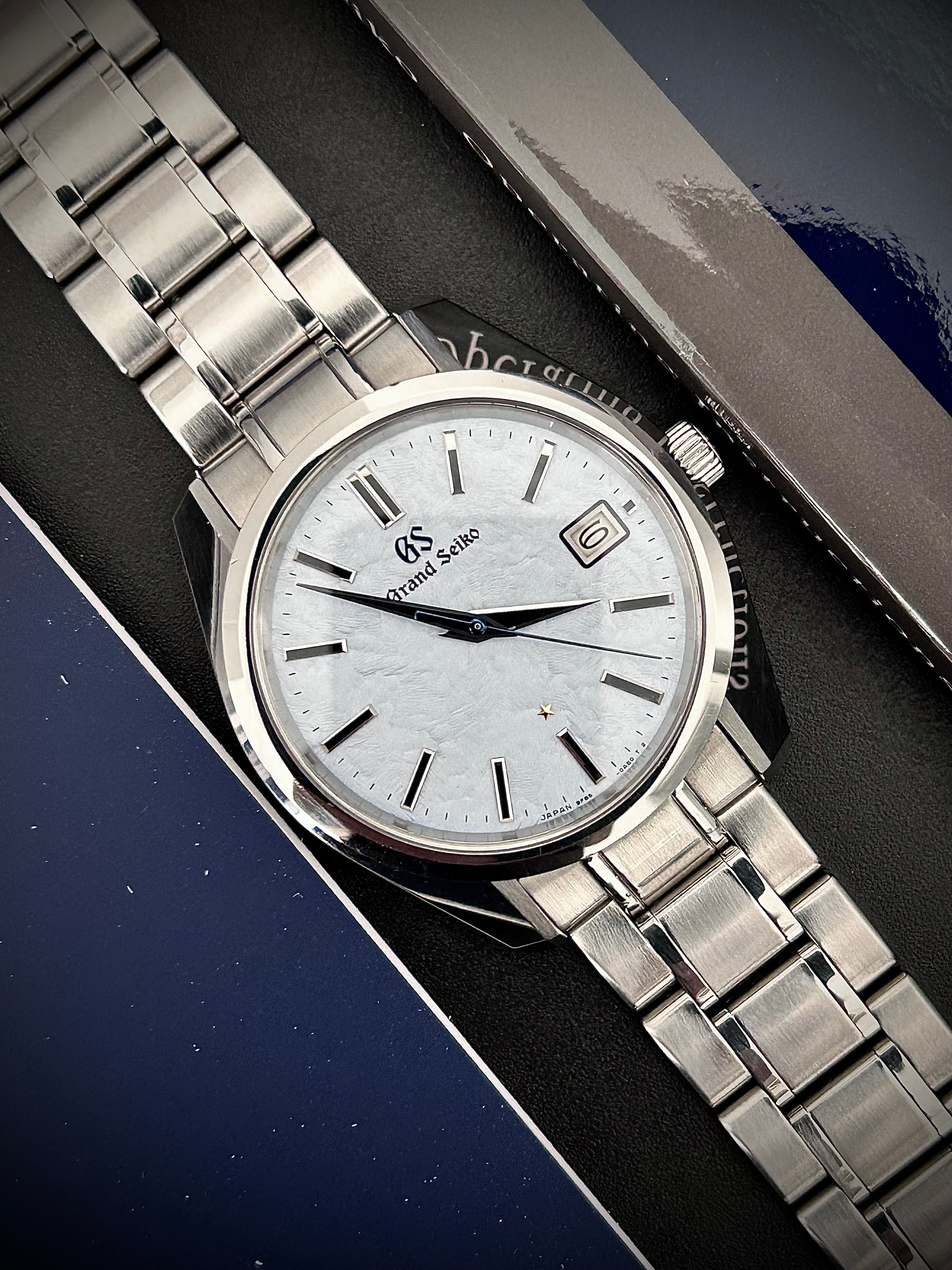 2022 GRAND SEIKO SEA OF CLOUDS, 55TH ANNIVERSARY, SBGP017, FULL SET, INC GST