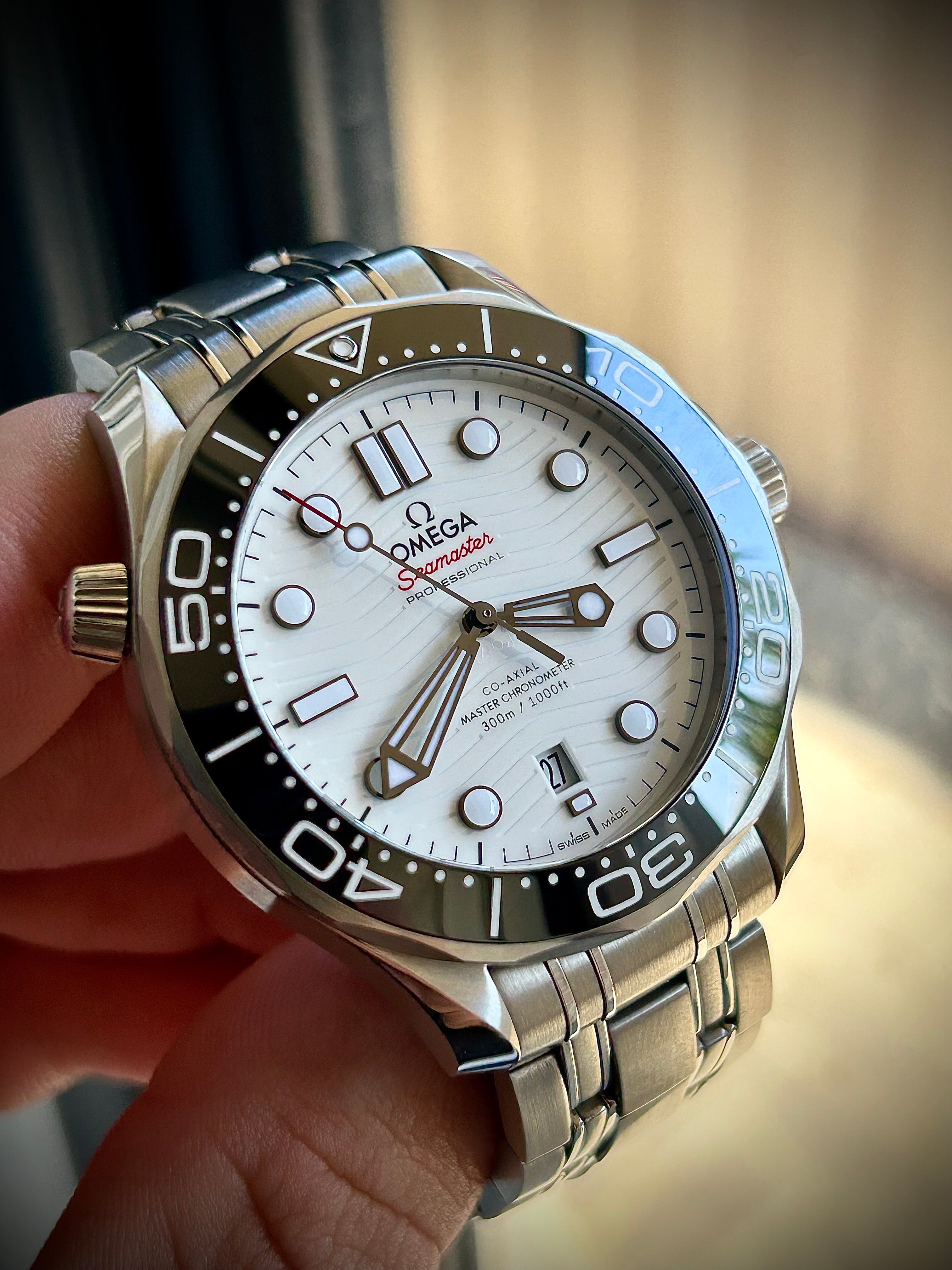 2021 OMEGA SEAMASTER 300, FULL SET, INC GST