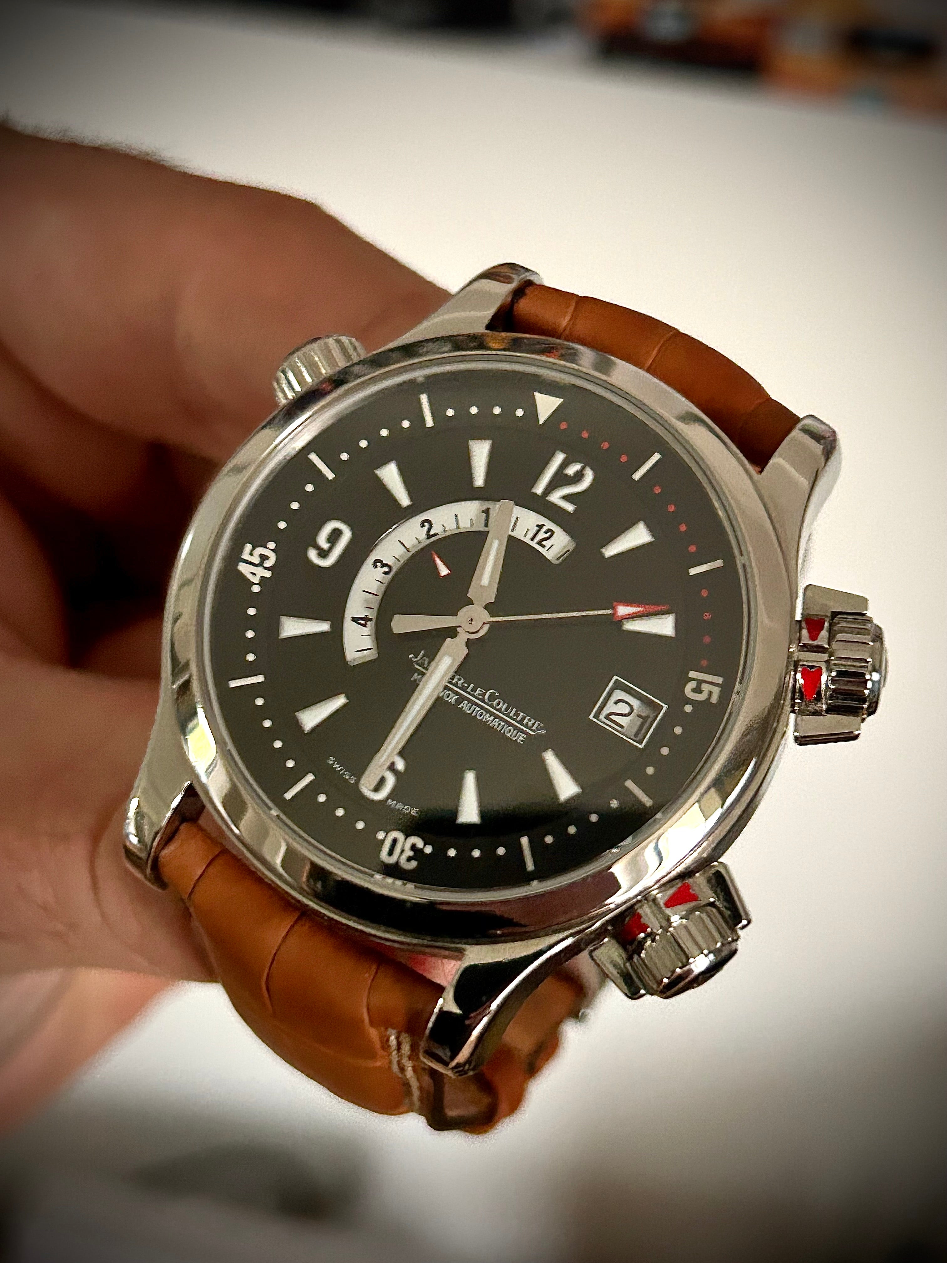 JAEGER-LECOULTRE MASTER COMPRESSOR MEMOVOX 146.8.97, WATCH AND PAPERS, INC GST