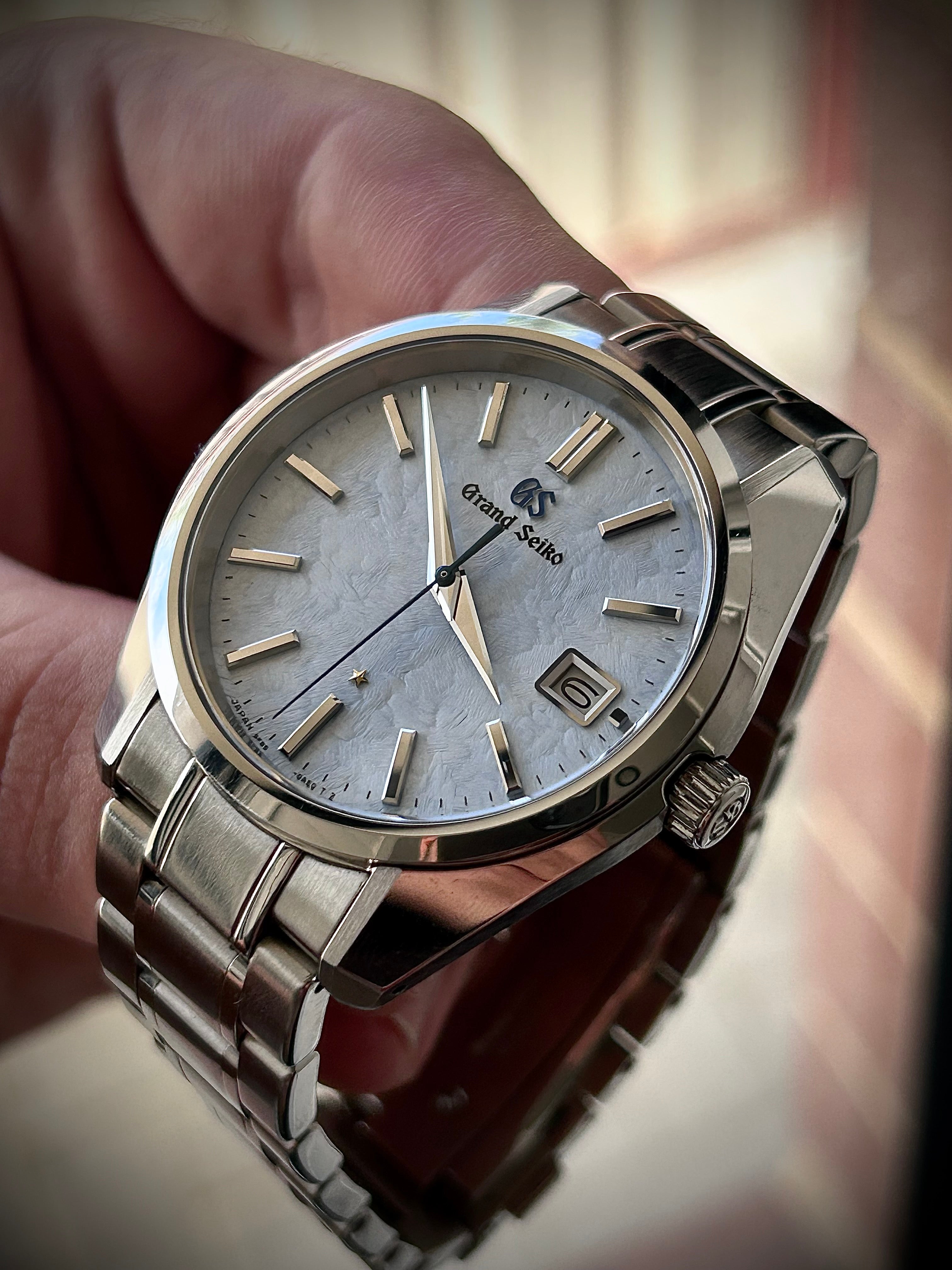 2022 GRAND SEIKO SEA OF CLOUDS, 55TH ANNIVERSARY, SBGP017, FULL SET, INC GST