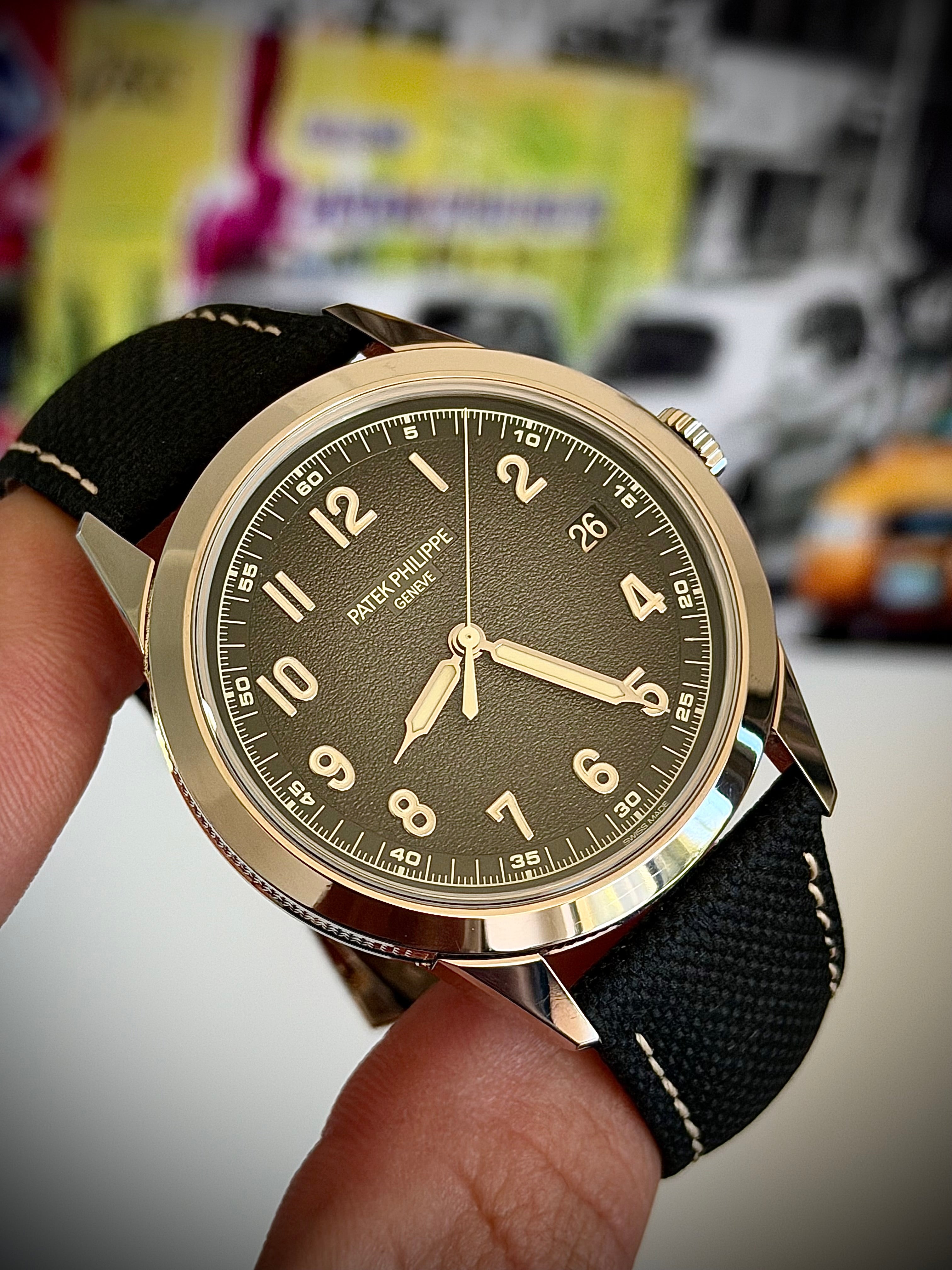 2023 PATEK PHILIPPE CALATRAVA, 5226G-001, FULL SET, MINT CONDITION, INC GST