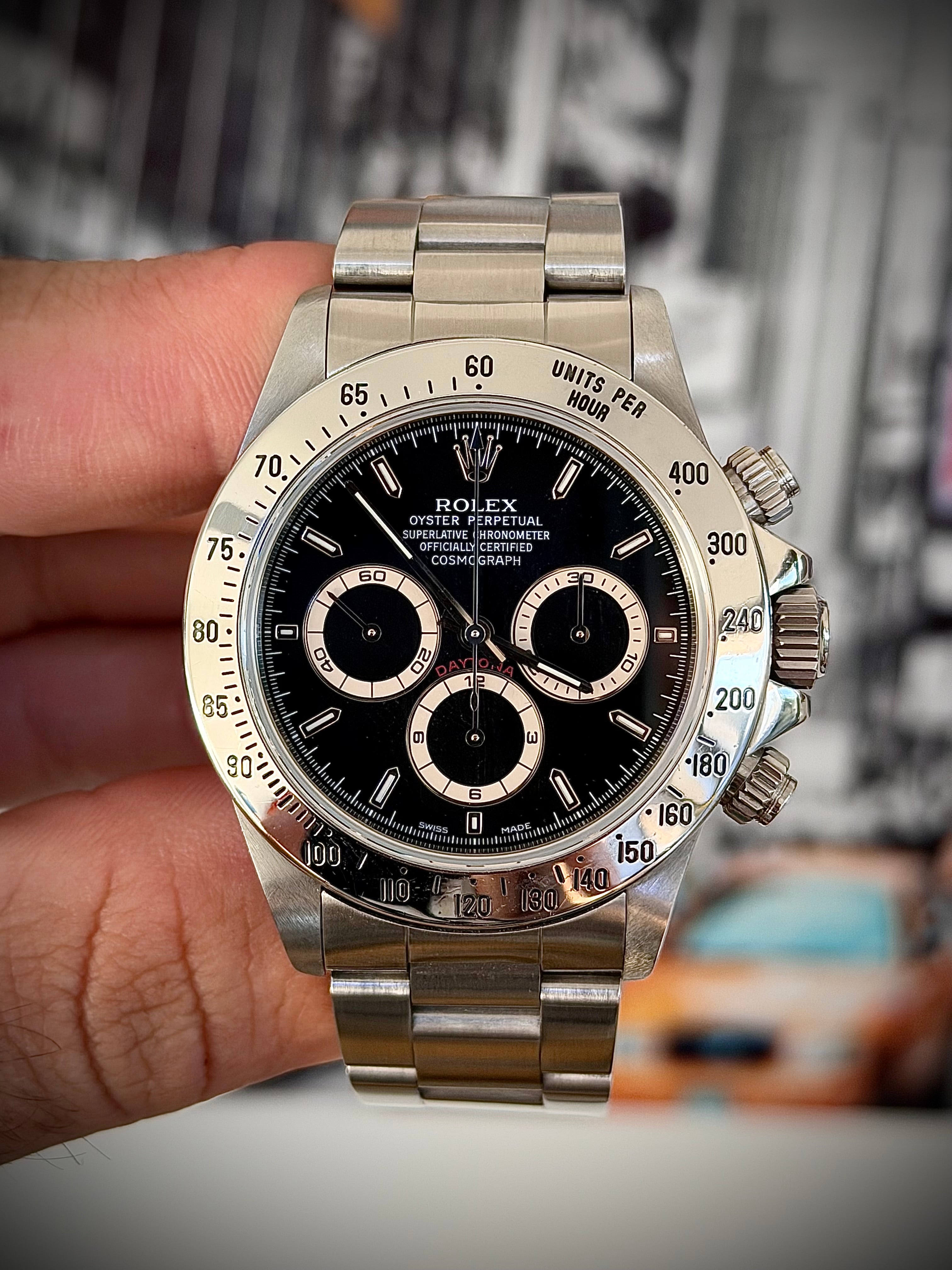 1991 ROLEX ZENITH DAYTONA, 16520, WATCH ONLY, INC GST