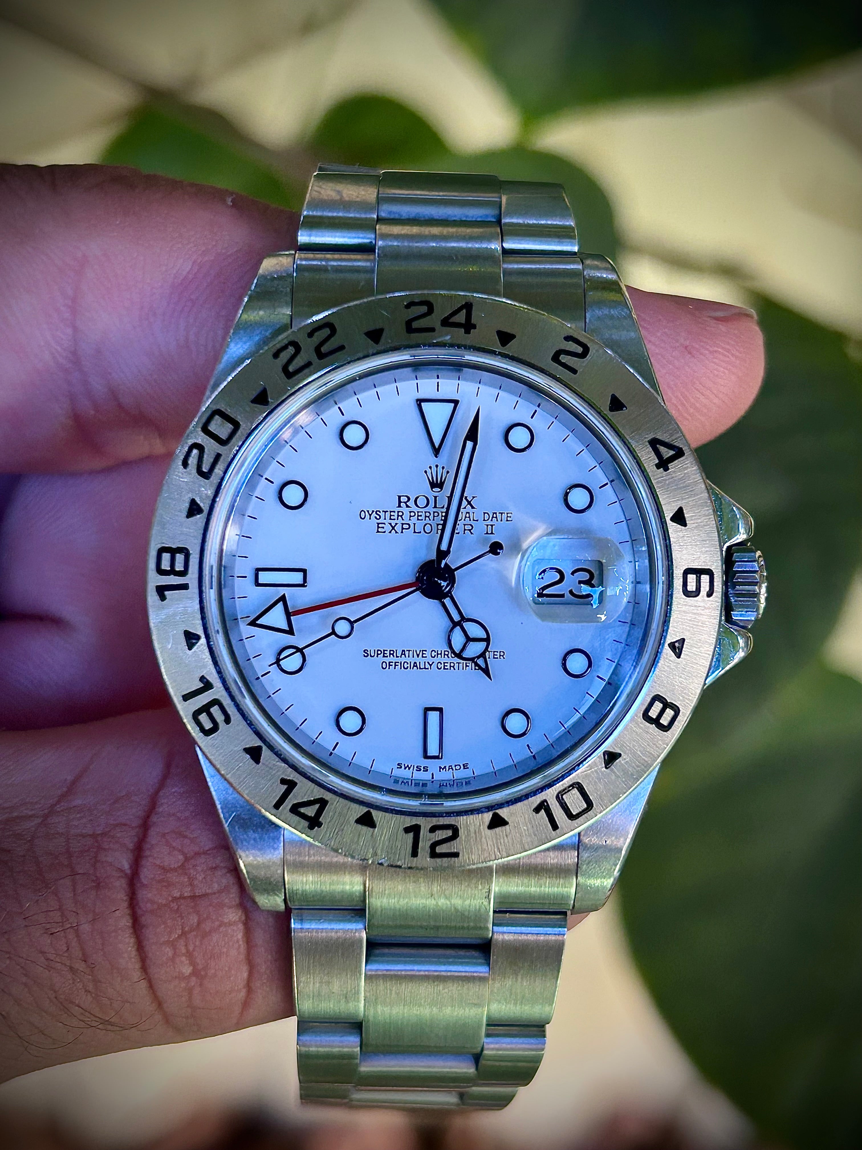 2007 ROLEX EXPLORER II “POLAR” 16570, RSC SERVICE, INC GST