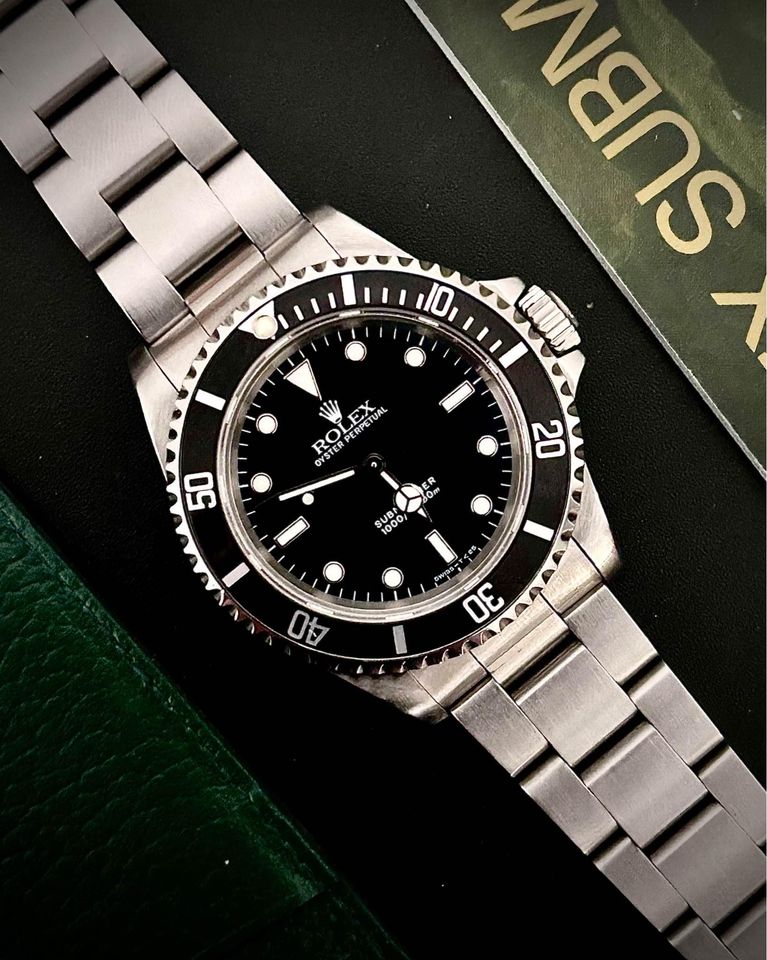 1996 ROLEX SUBMARINER NO-DATE, 14060, FULL SET