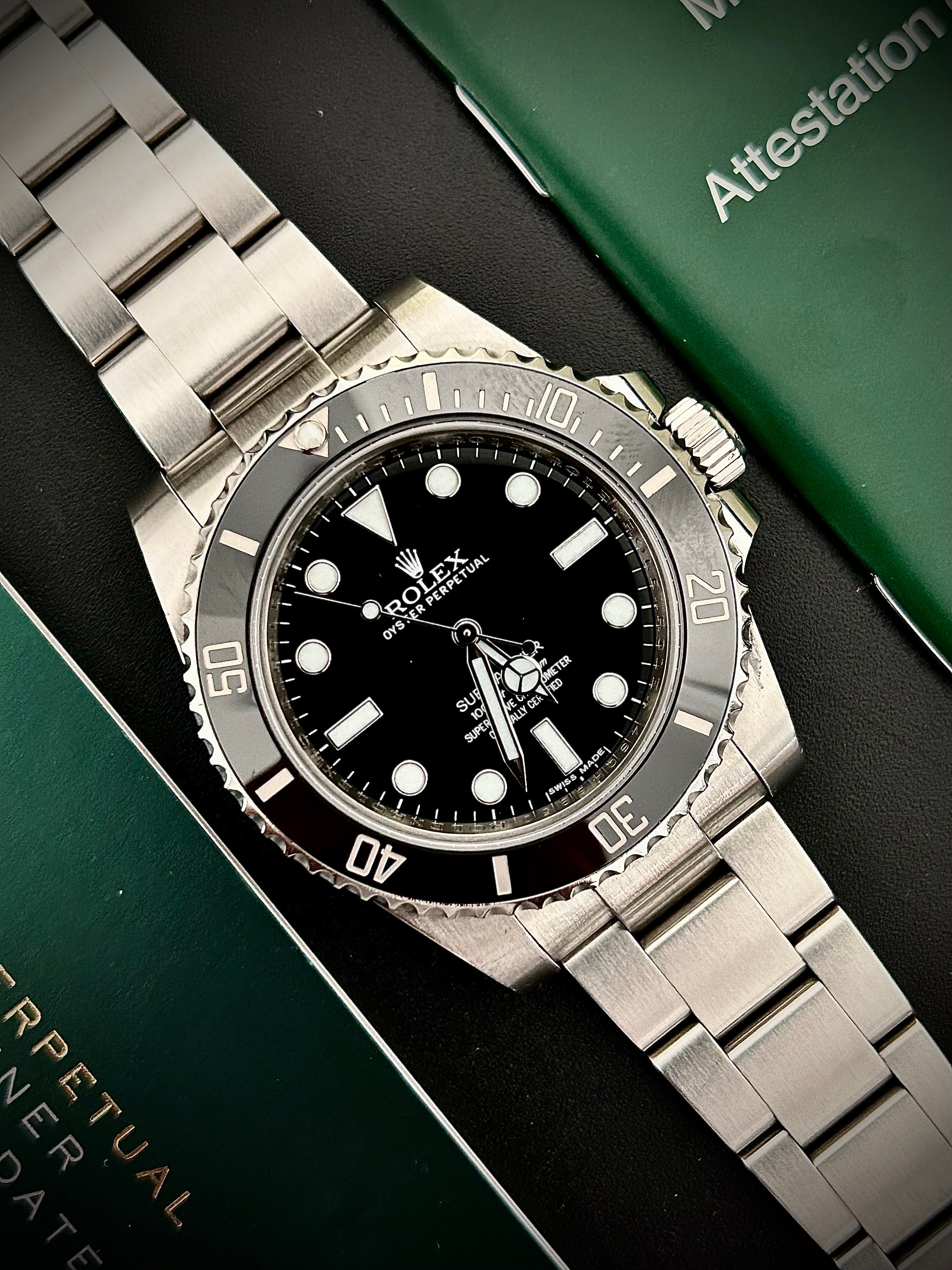 2013 ROLEX SUBMARINER NO DATE, 114060, FULL SET, INC GST