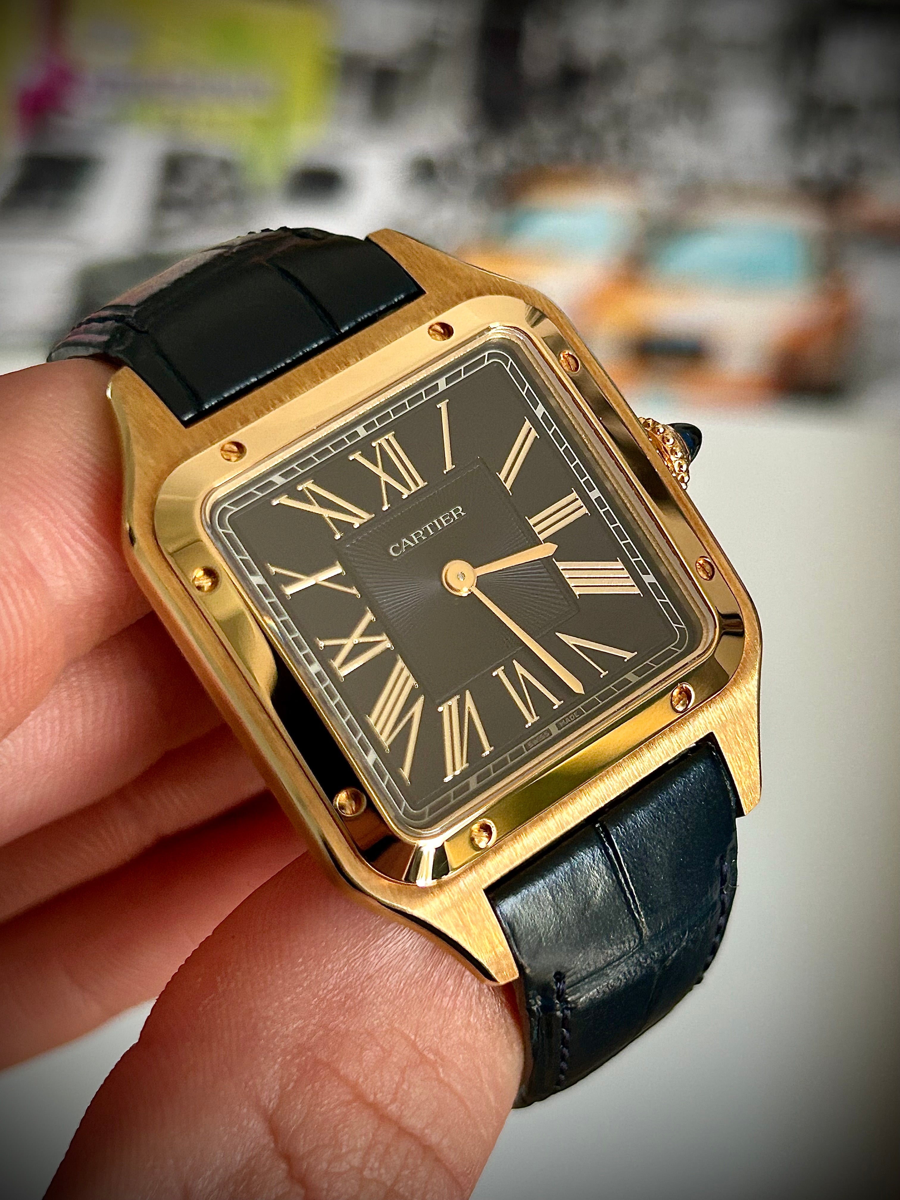 2023 CARTIER SANTOS-DUMONT WGSA0077, BOX AND PAPERS, INC GST