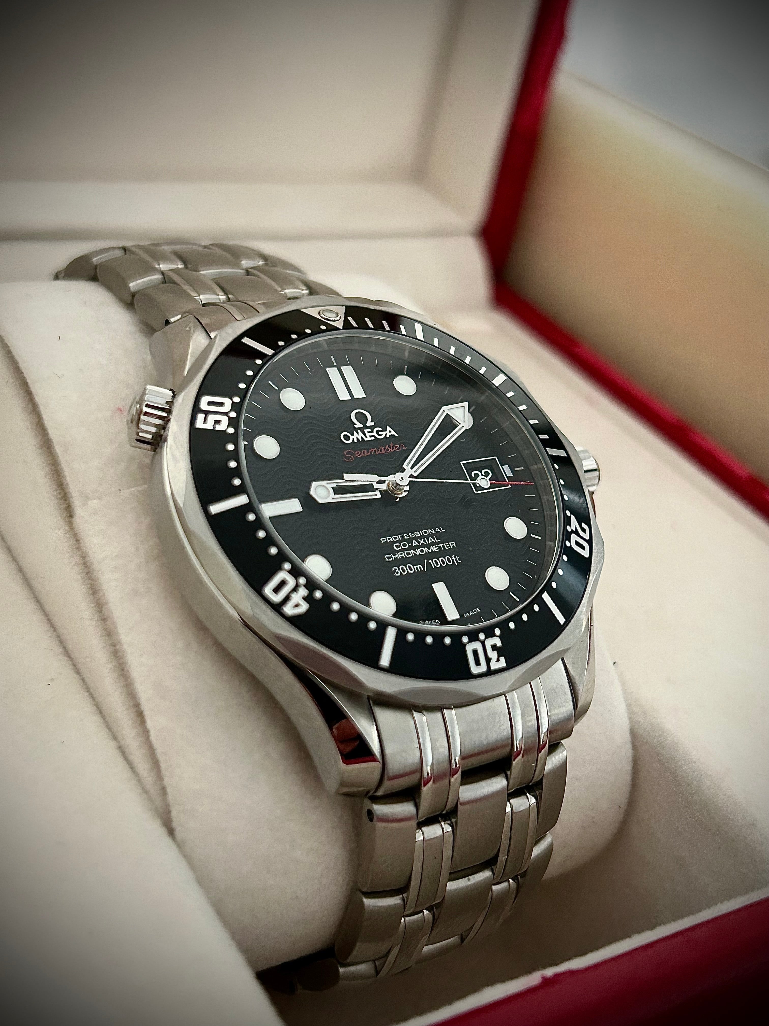2010 OMEGA SEAMASTER 300, FULL SET, INC GST