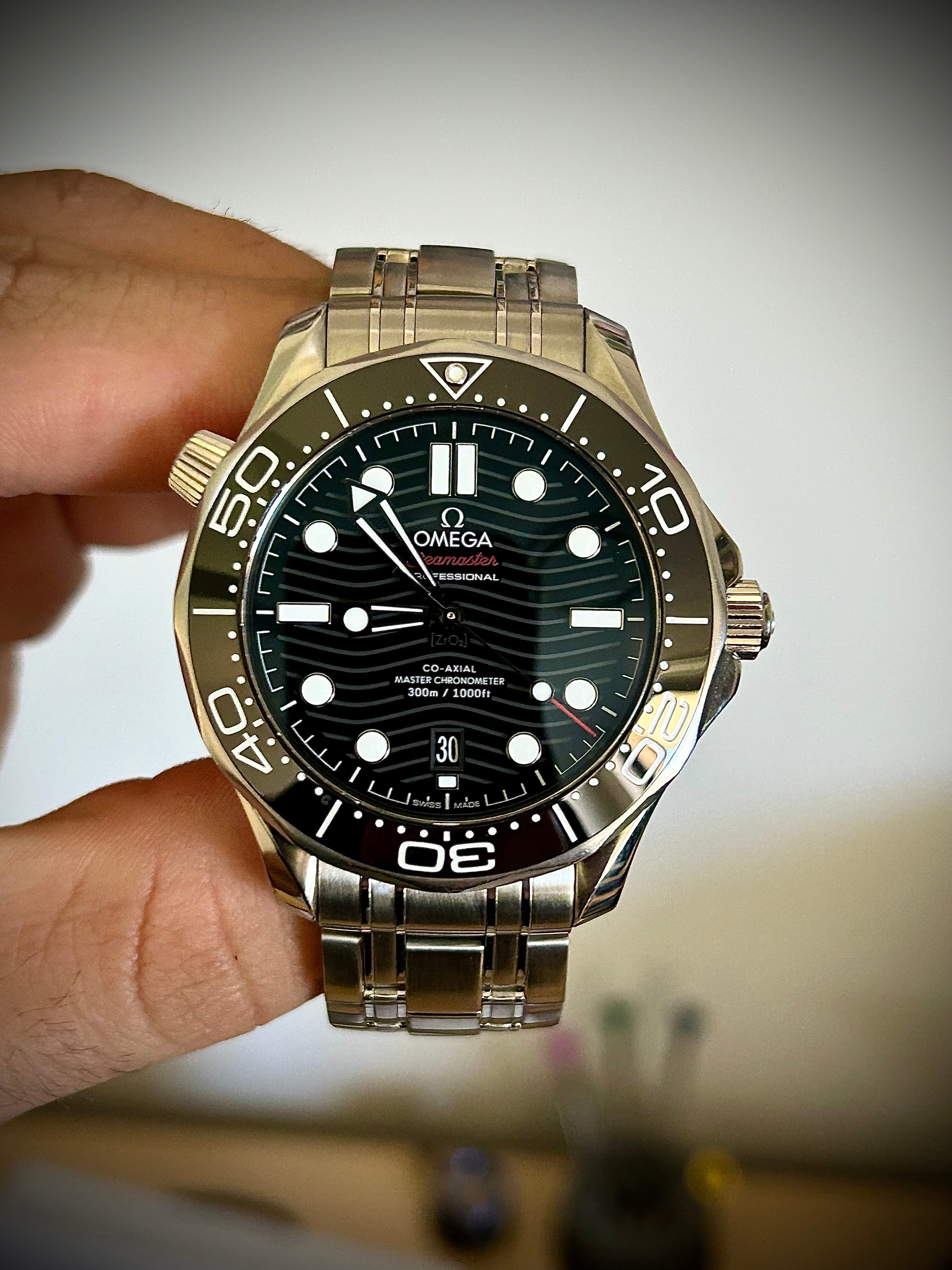 2020 OMEGA SEAMASTER 300, FULL SET, INC GST