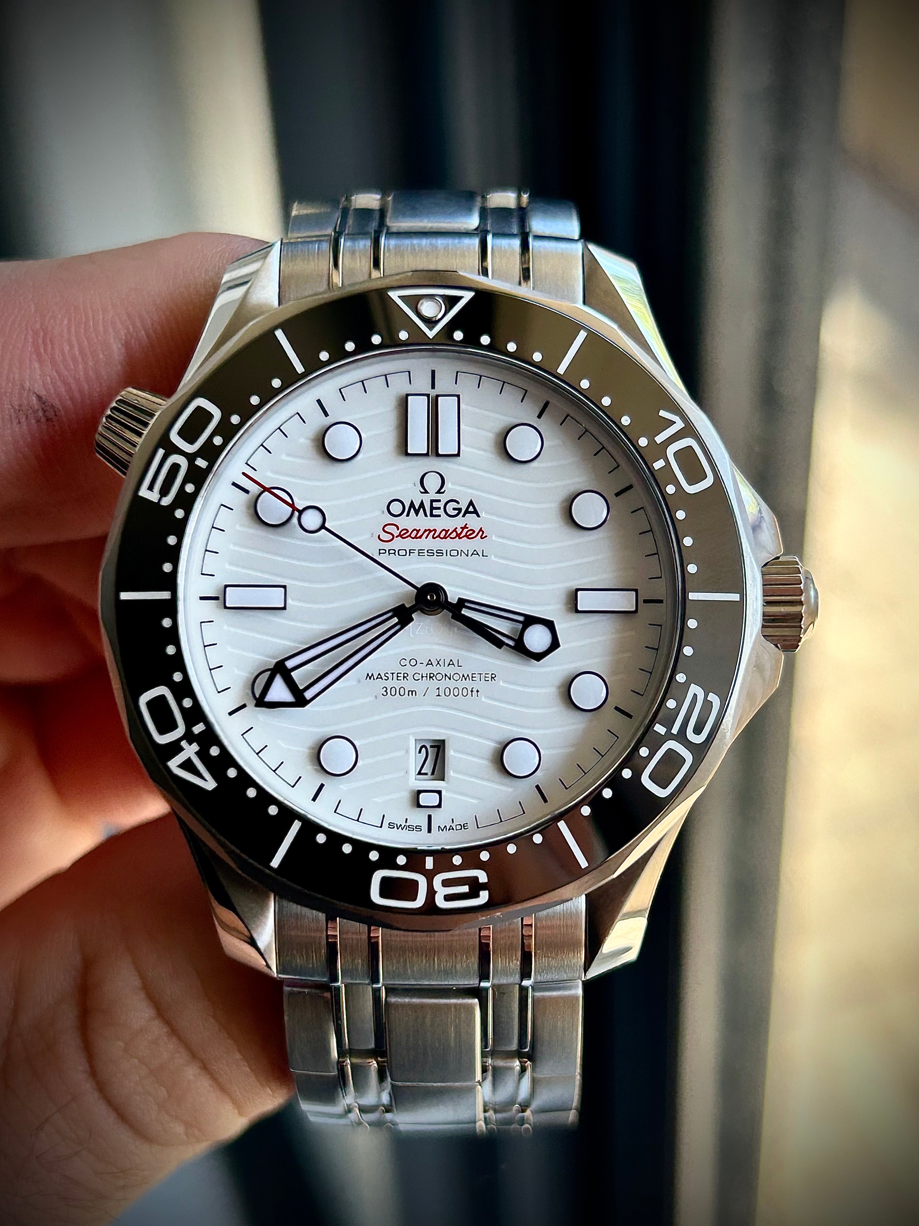 2021 OMEGA SEAMASTER 300, FULL SET, INC GST