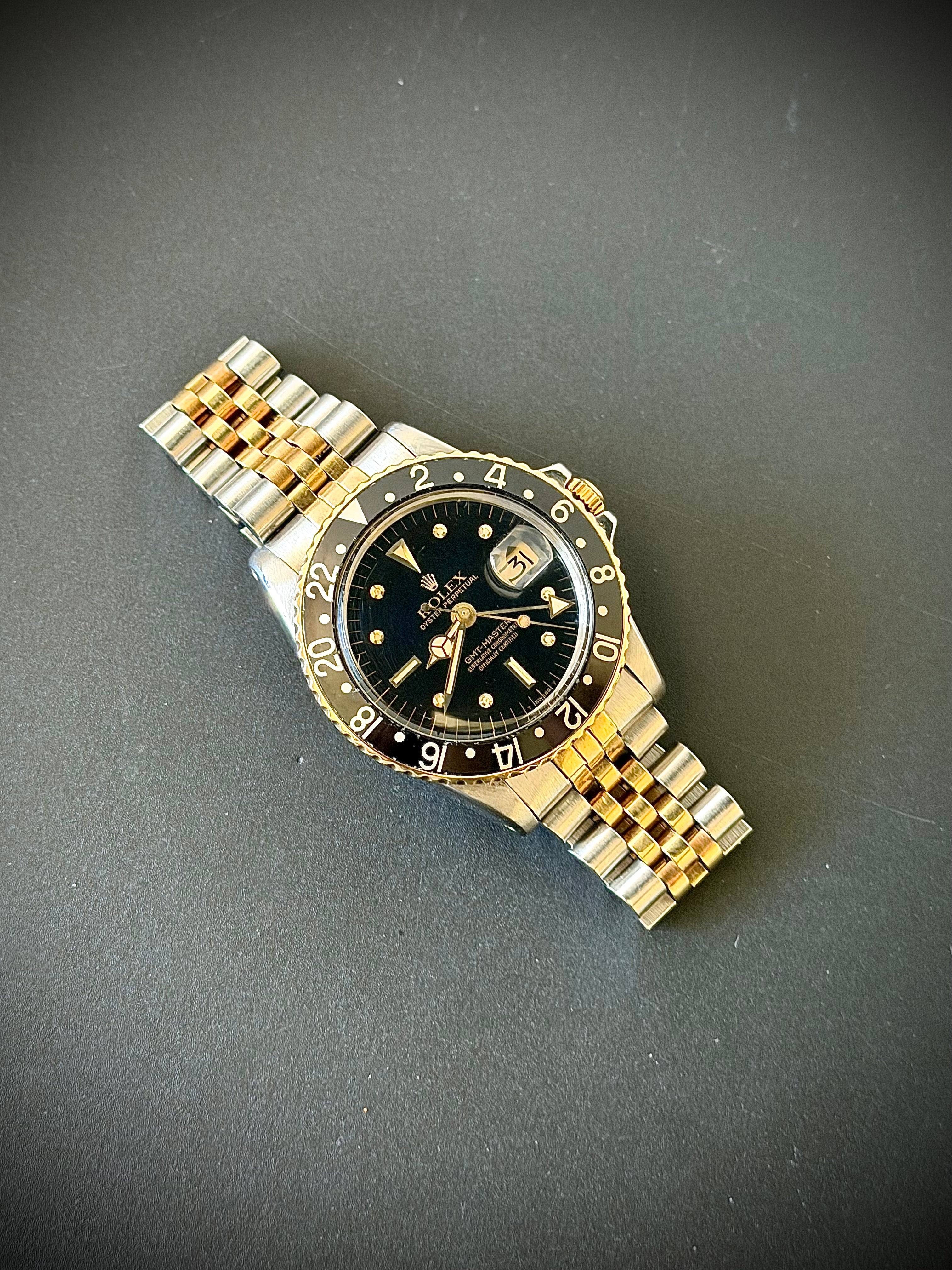 1972 ROLEX GMT-MASTER, 1675, WATCH ONLY, INC GST
