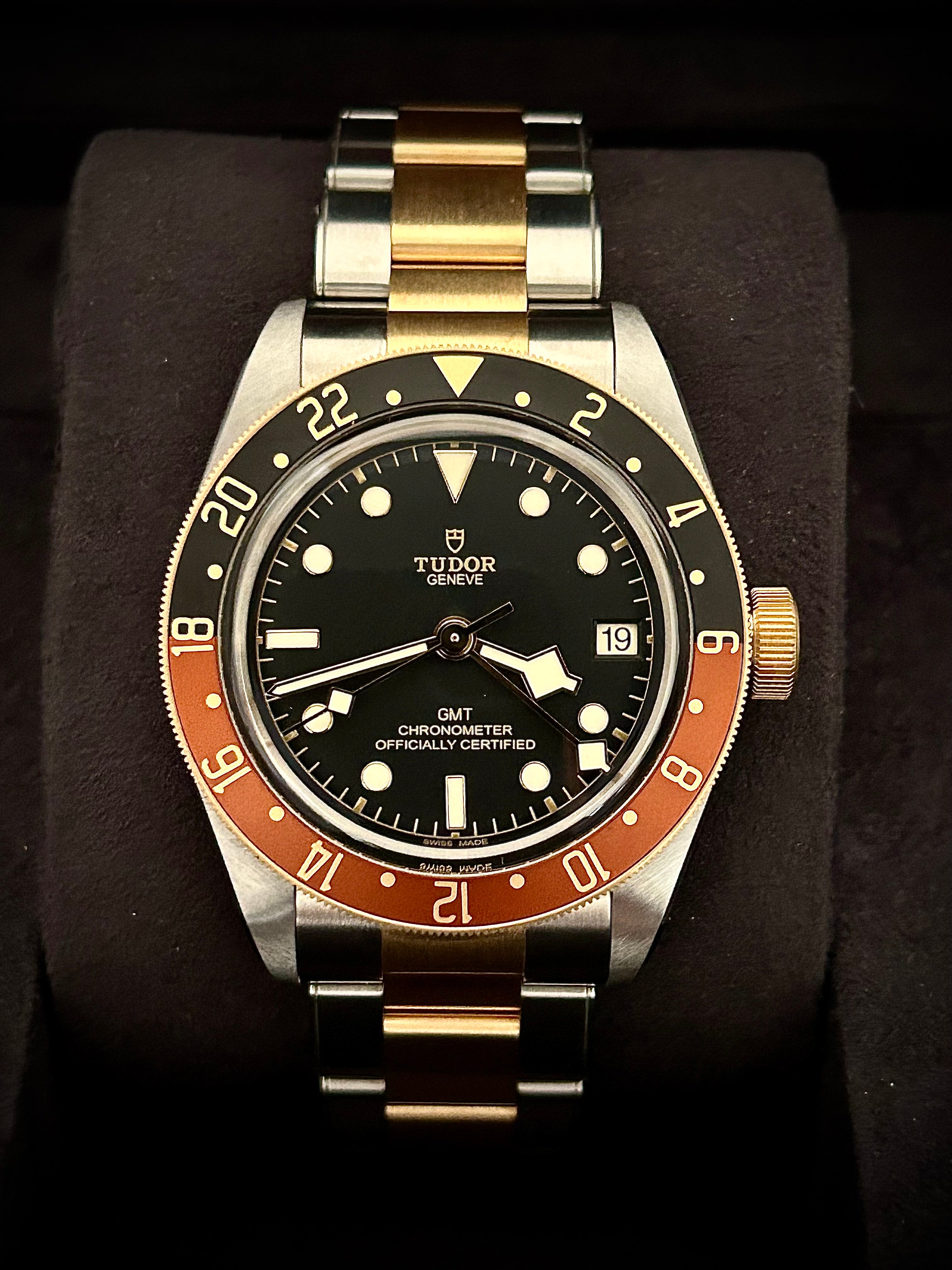 2023 TUDOR BLACK BAY 41 S&G, ROOTBEER, FULL SET, INC GST