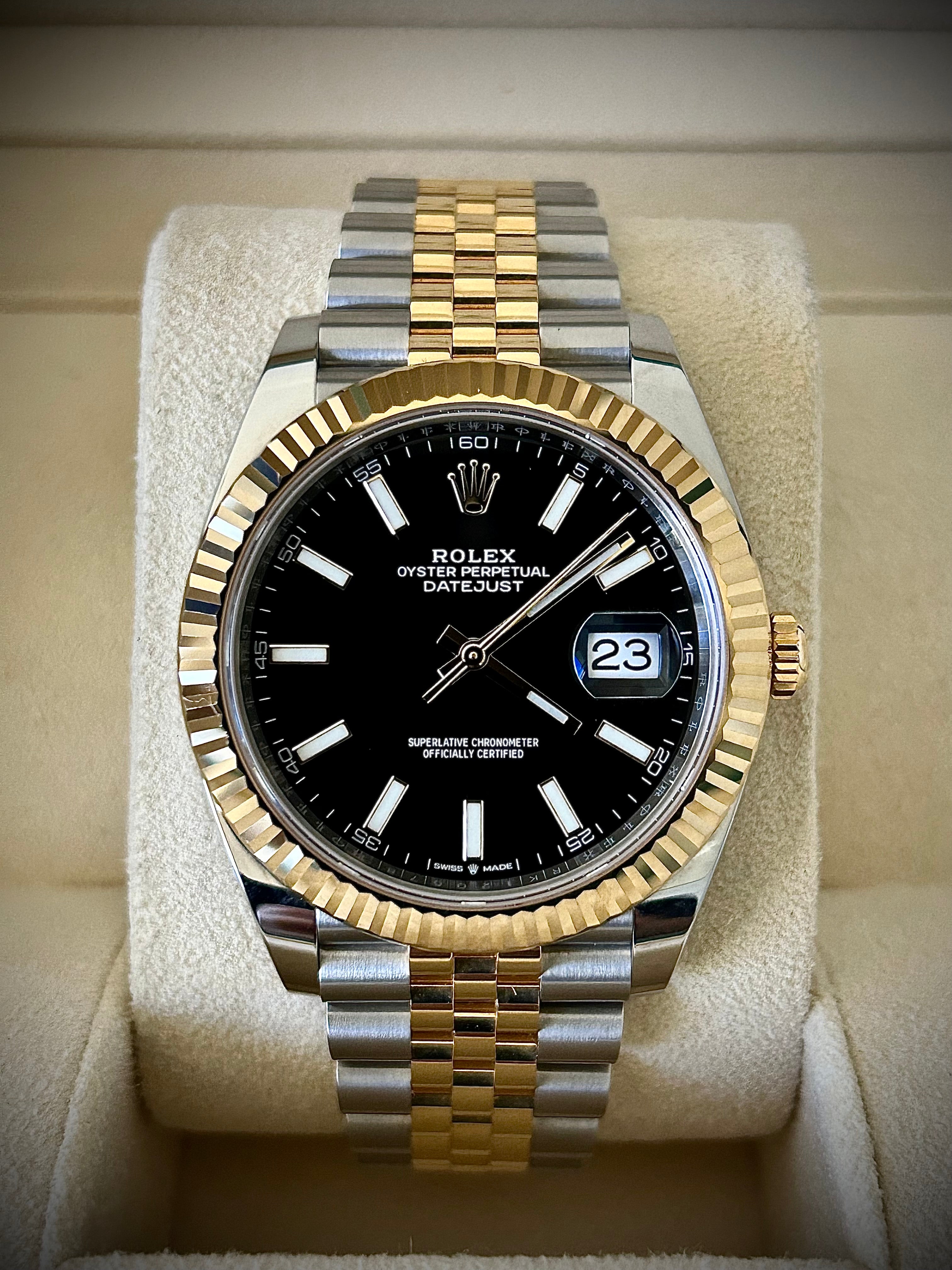 2024 ROLEX DATEJUST 41, 126333, FULL SET, INC GST