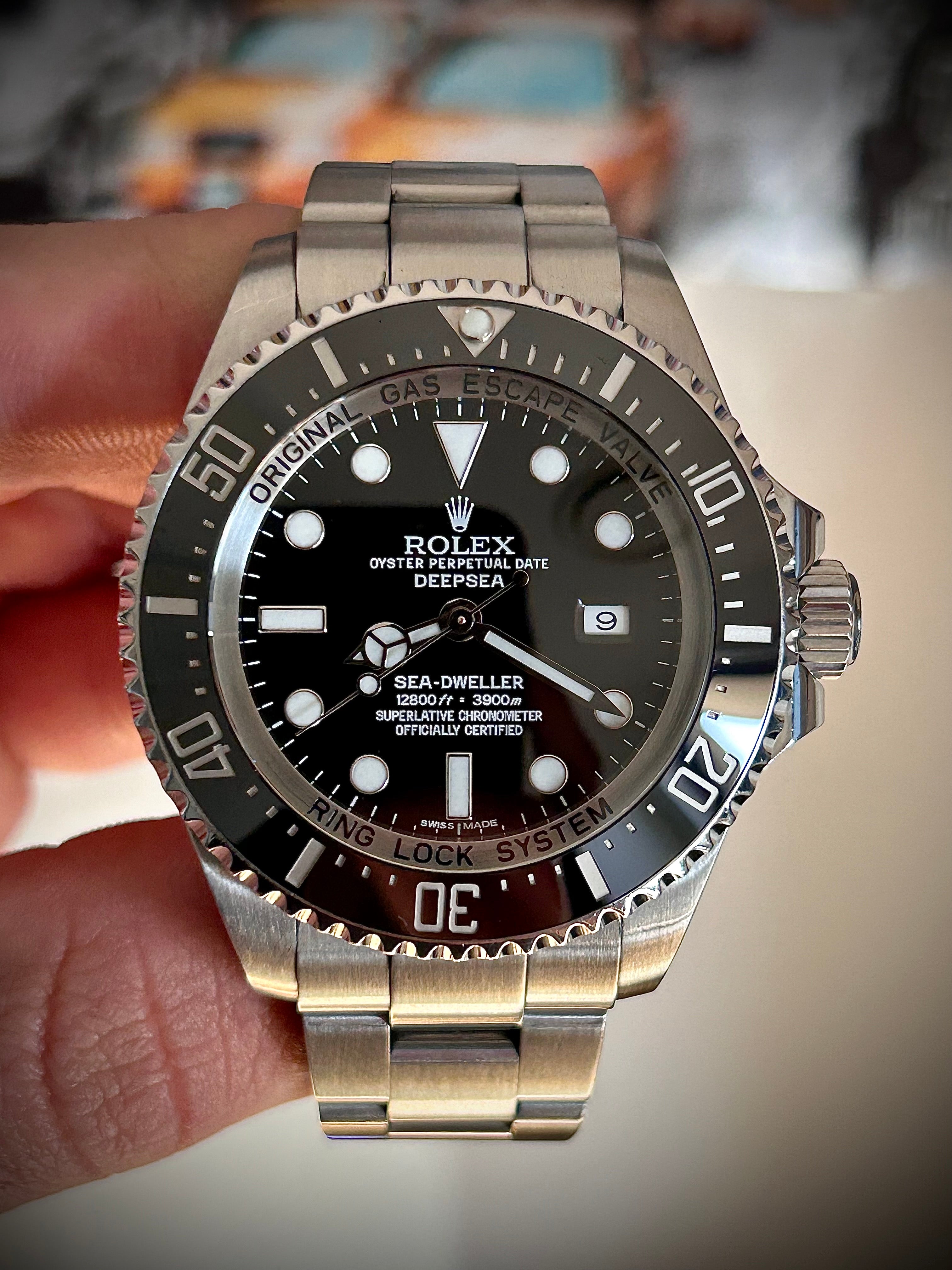 2010 ROLEX DEEPSEA SEA-DWELLER 44MM, 116660, WATCH ONLY, INC GST