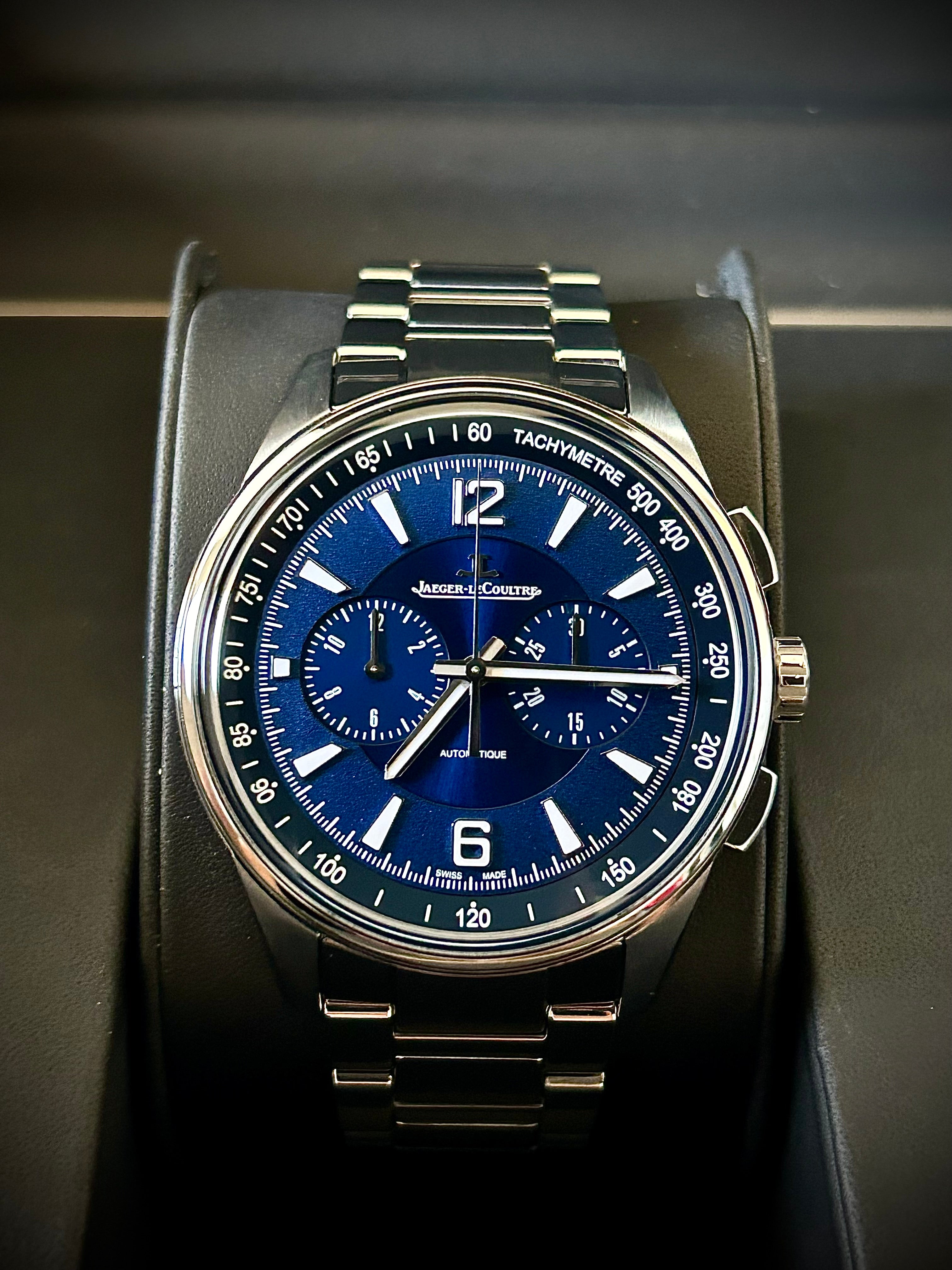 2022 JAEGER-LECOULTRE POLARIS CHRONOGRAPH, Q9028180,  FULL SET, INC GST