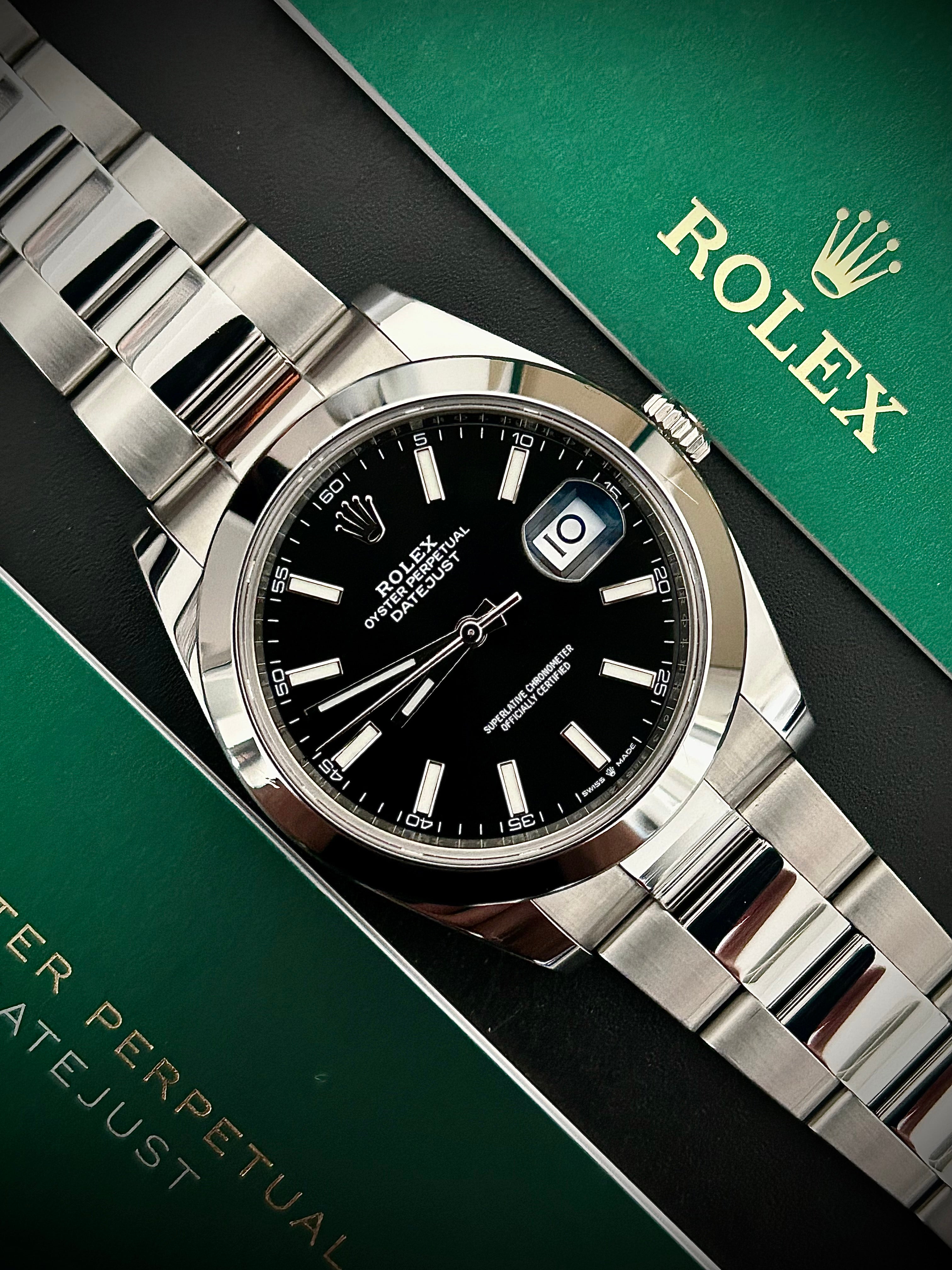 2021 ROLEX DATEJUST 41, 126300, FULL SET, INC GST