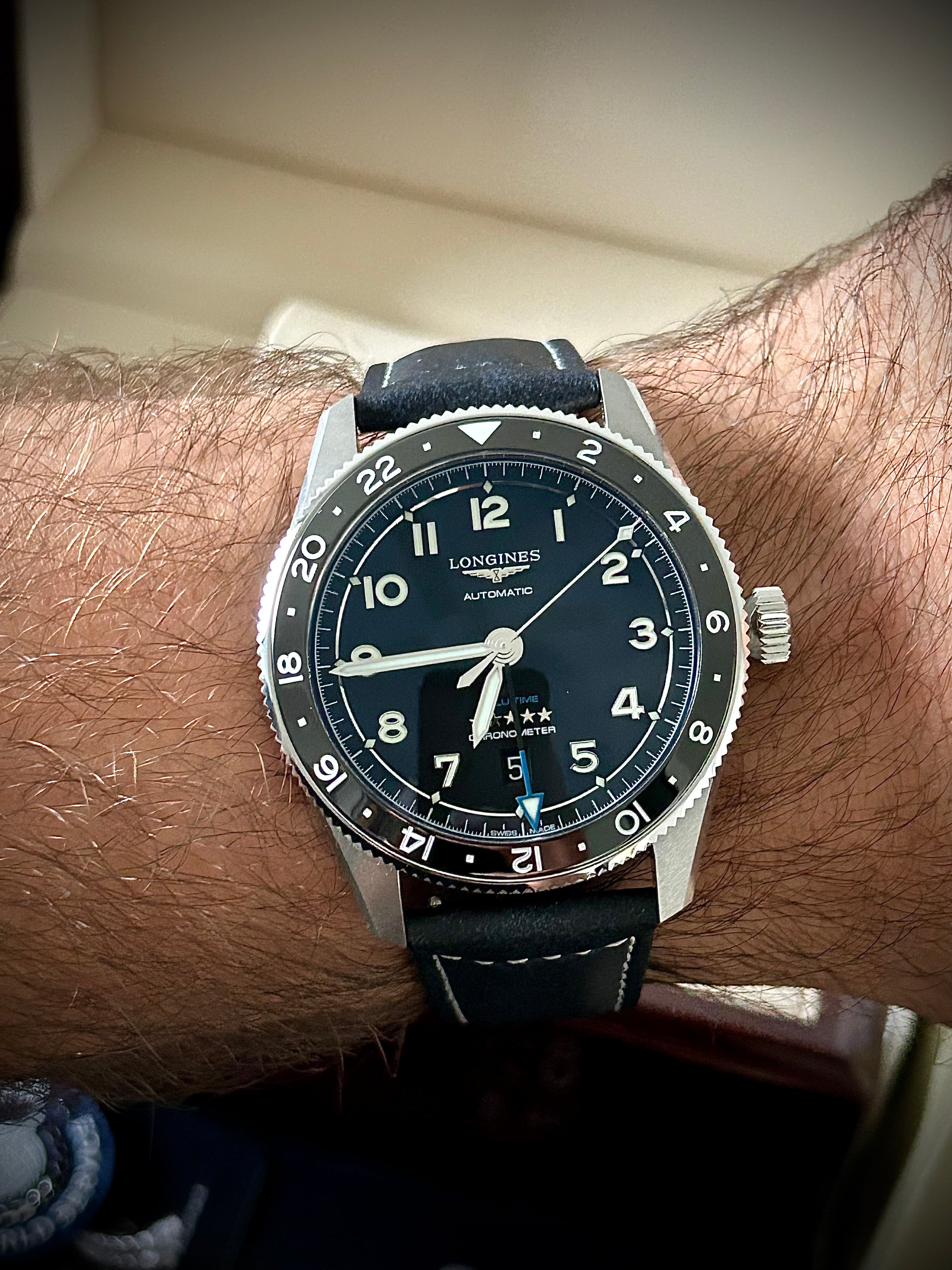 2023 LONGINES SPIRIT ZULU TIME 42MM, L3.812.4.53.2, FULL SET, INC GST