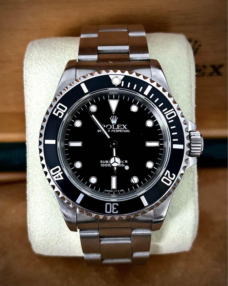 1996 ROLEX SUBMARINER NO-DATE, 14060, FULL SET