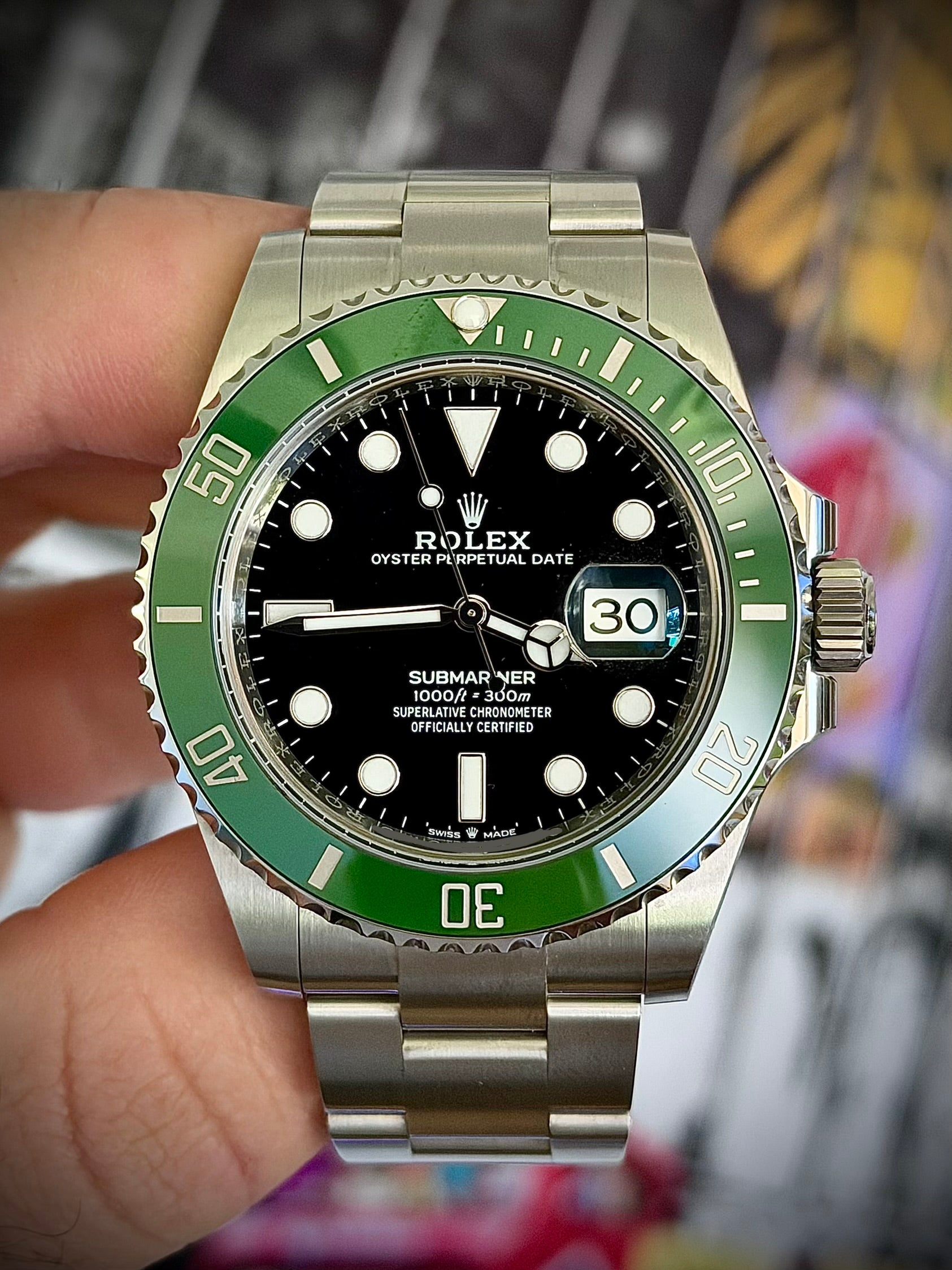 2026 ROLEX SUBMARINER DATE “STARBUCKS”, 126610LV, MINT, FULL SET, INC GST