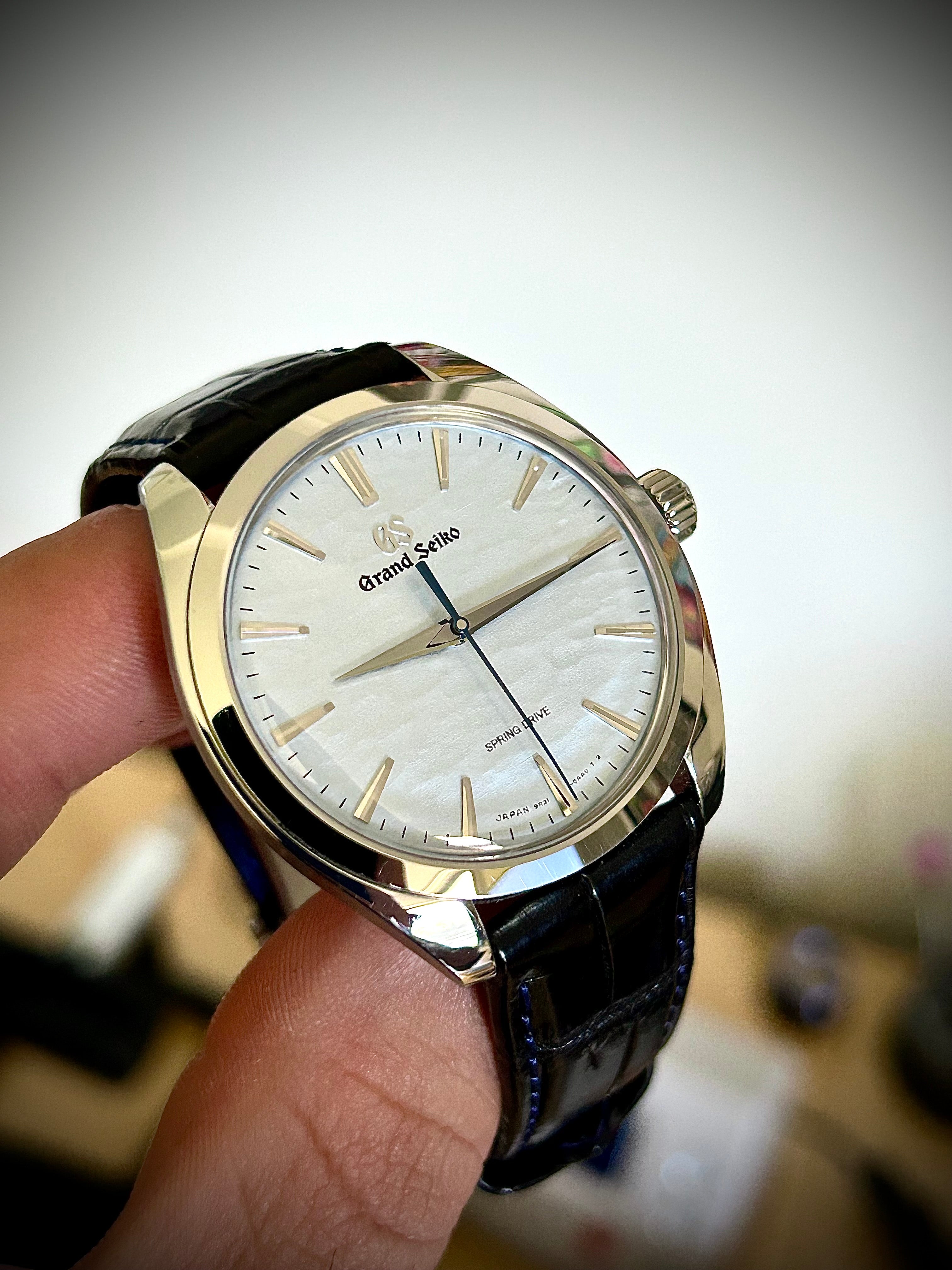 2021 GRAND SEIKO ELEGANCE OMIWATARI, SBGY007G, FULL SET, INC GST