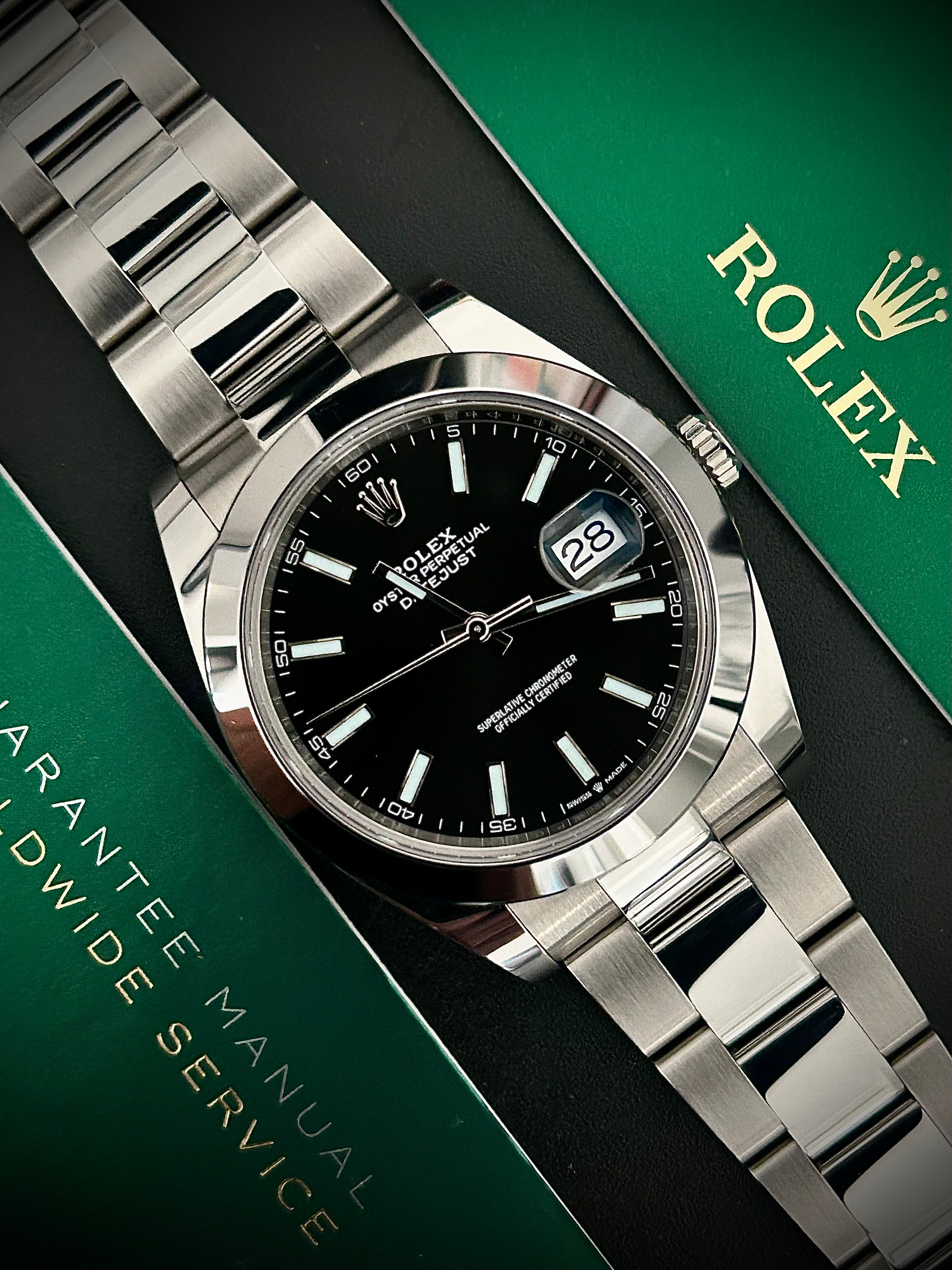 2022 ROLEX DATEJUST 41, 126300, FULL SET, INC GST