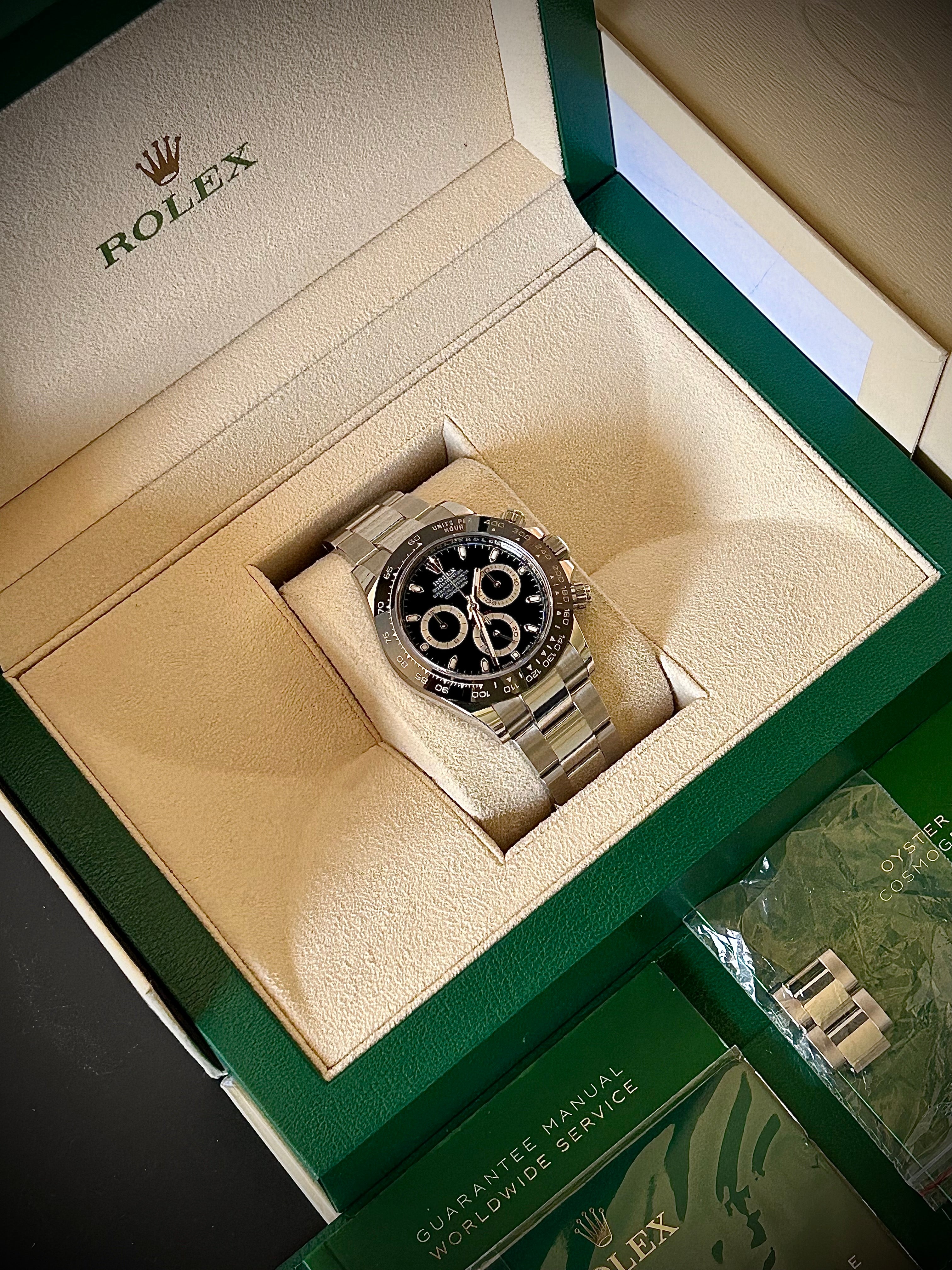 2021 ROLEX COSMOGRAPH DAYTONA 116500LN, FULL SET, INC GST