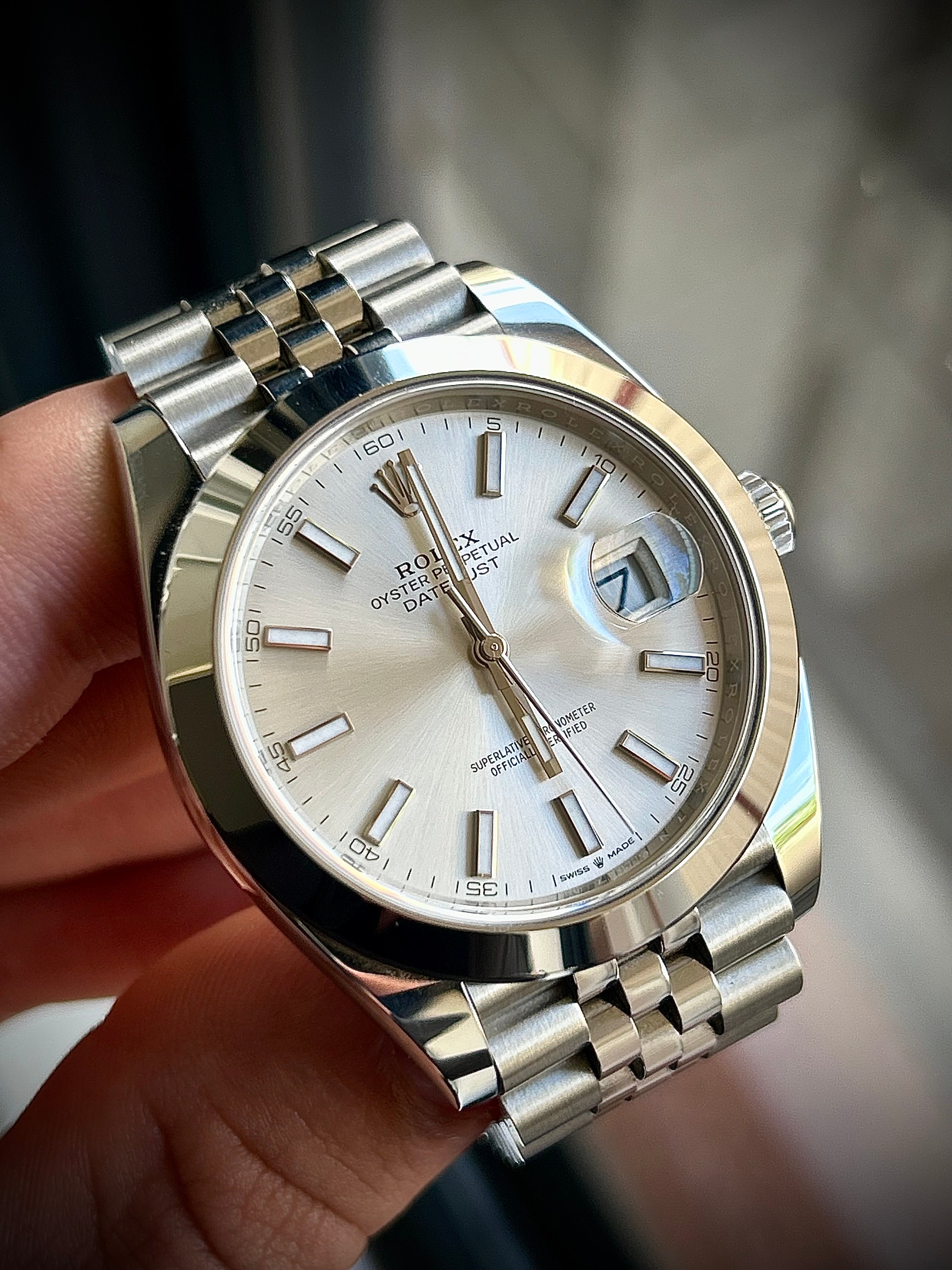 2021 ROLEX DATEJUST 41, 126300, FULL SET, INC GST