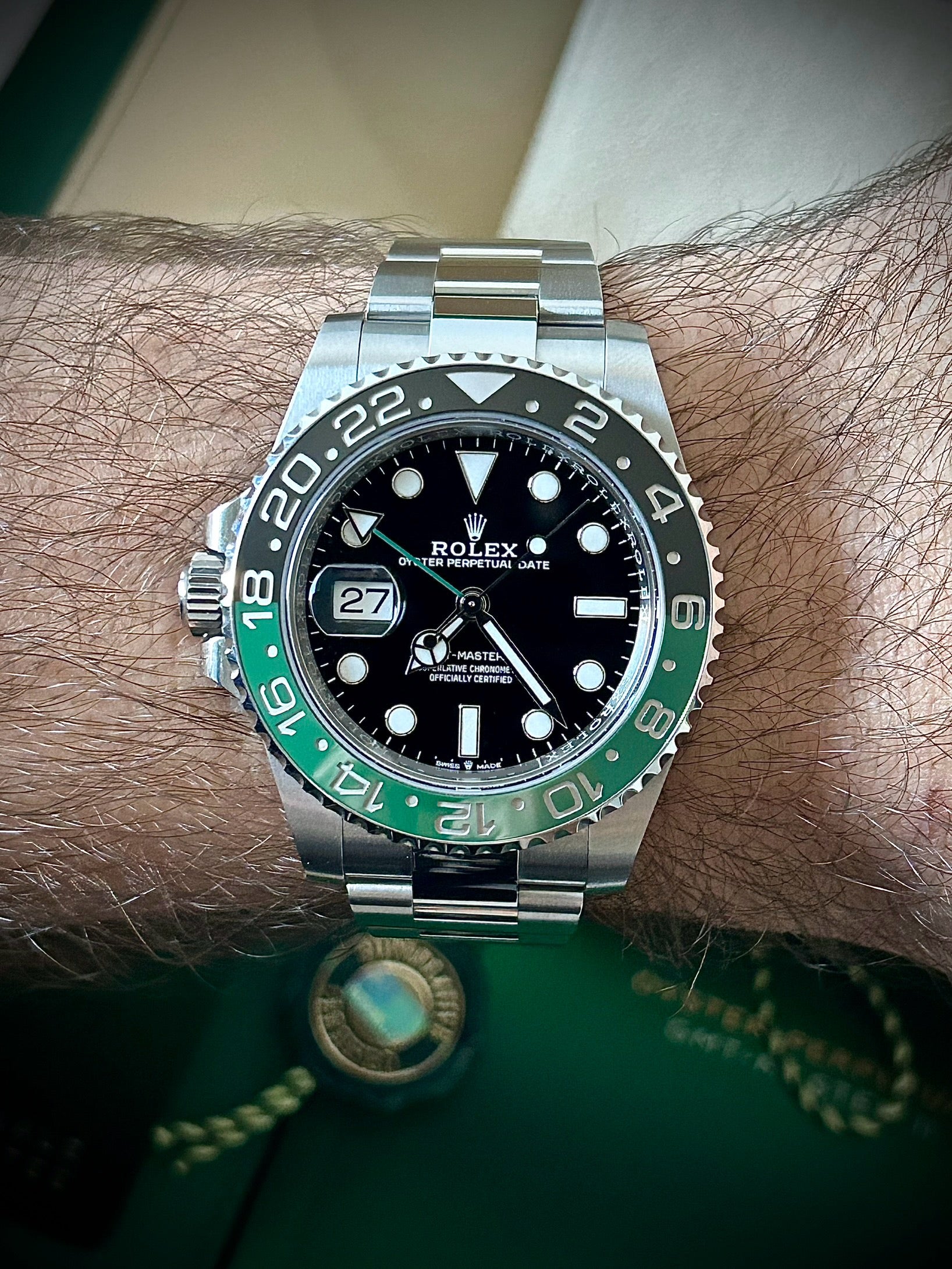 2024 ROLEX GMT-MASTER II “SPRITE”, FULL SET, INC GST