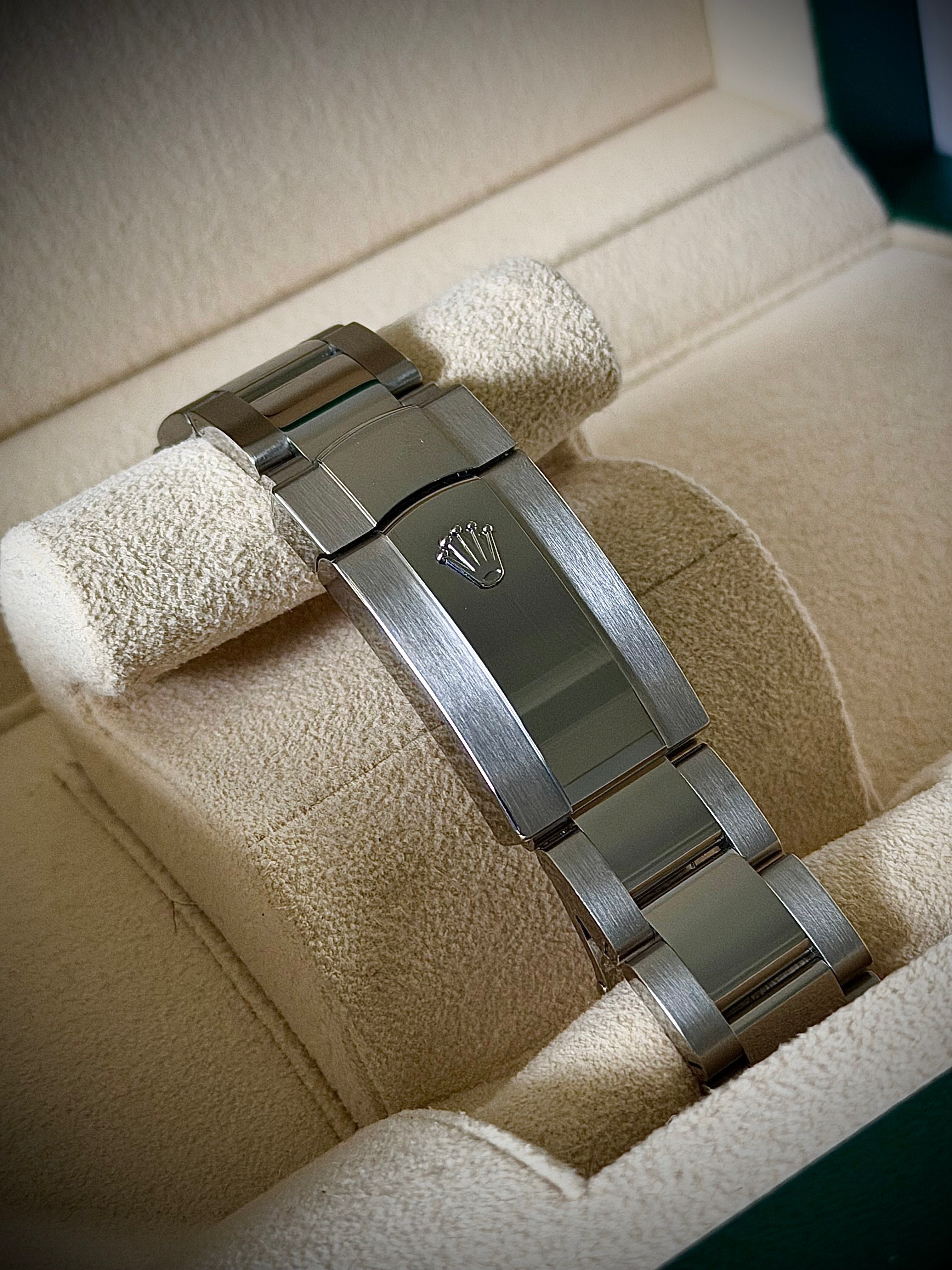 2024 ROLEX DATEJUST 41 “WIMBLEDON”, 126334, FLUTED BEZEL, OYSTER BRACELET, FULL SET, INC GST