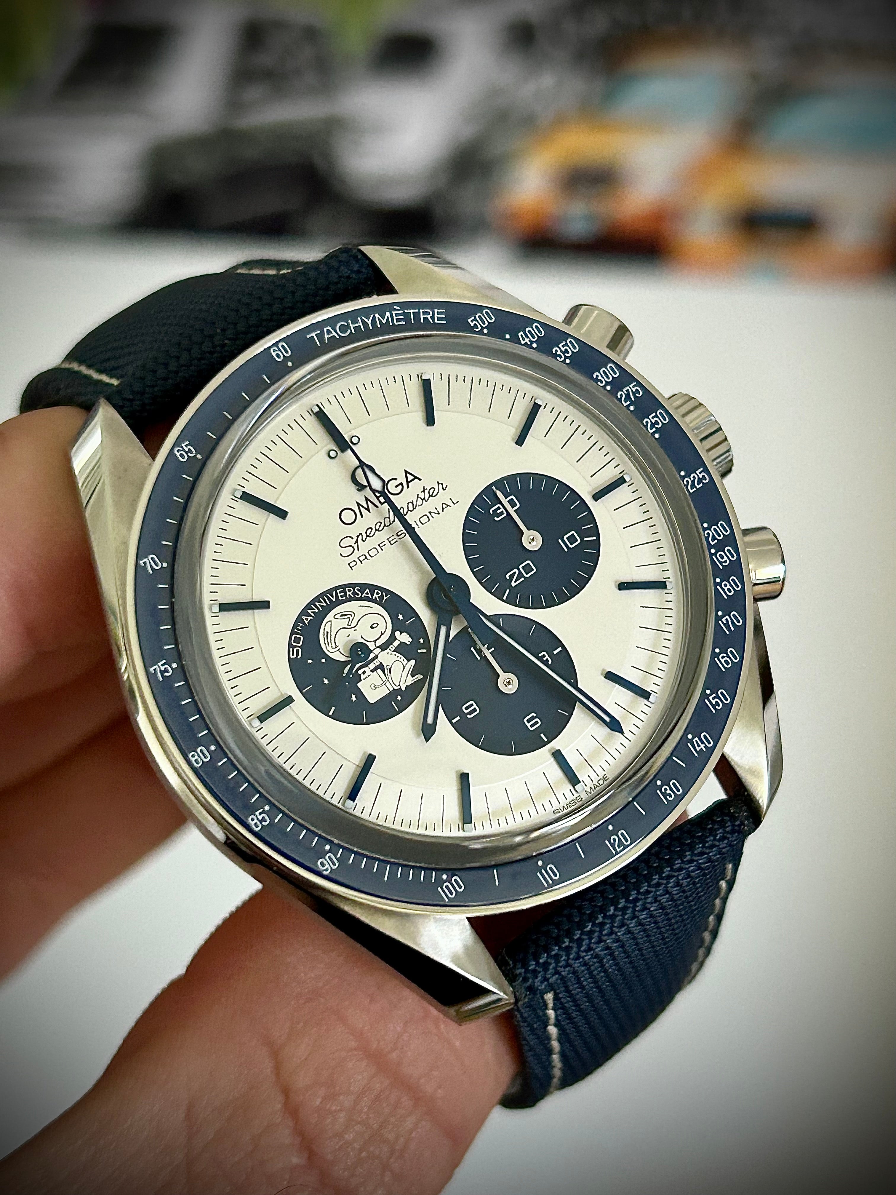 2025 OMEGA SPEEDMASTER SILVER SNOOPY, FULL SET, INC GST